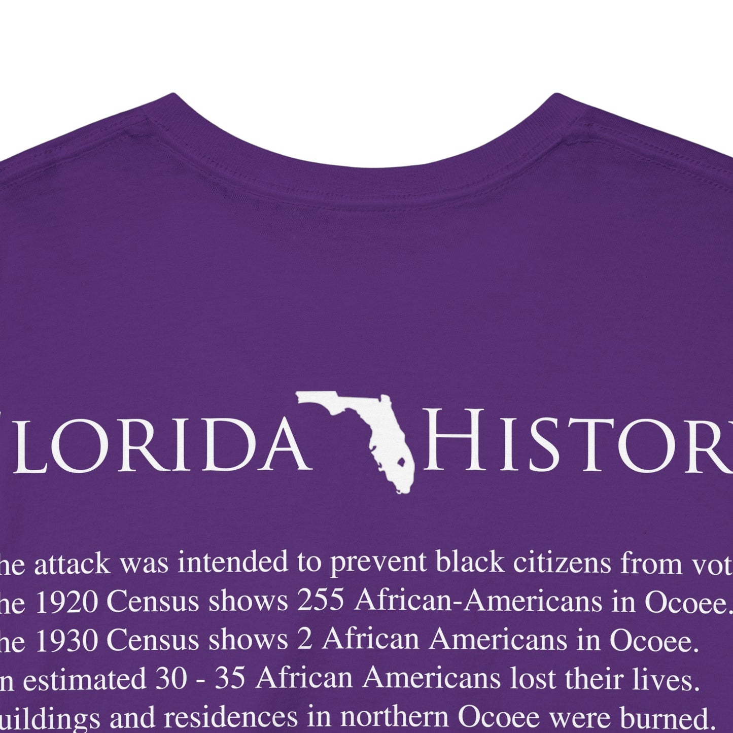 Men's or Women's Florida History - Ocoee Massacre T-Shirt