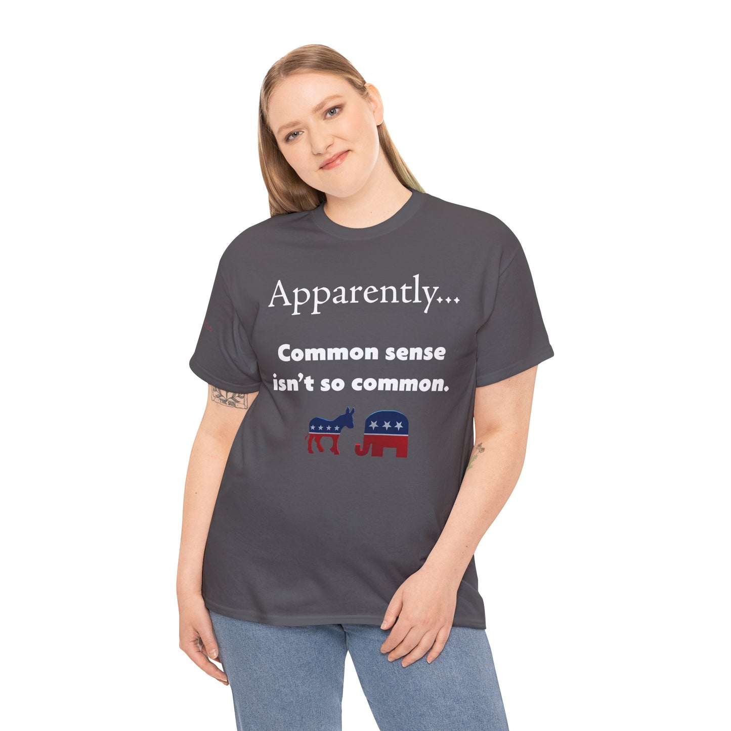 Men's or Women's Common Sense T-Shirt (Dark)