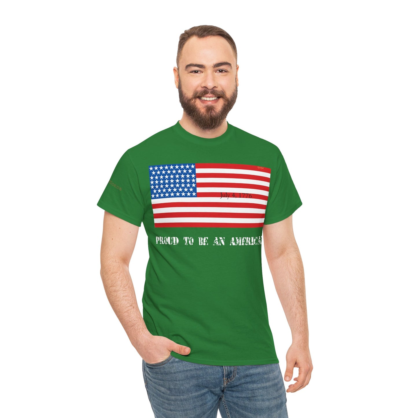 Men's or Women's American Independence T-Shirt (Dark)