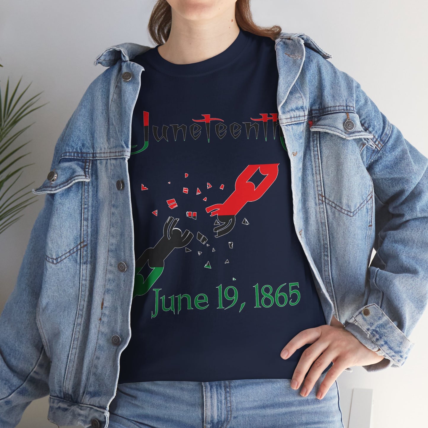 Men's or Women's Juneteenth Broken Chains T-Shirt