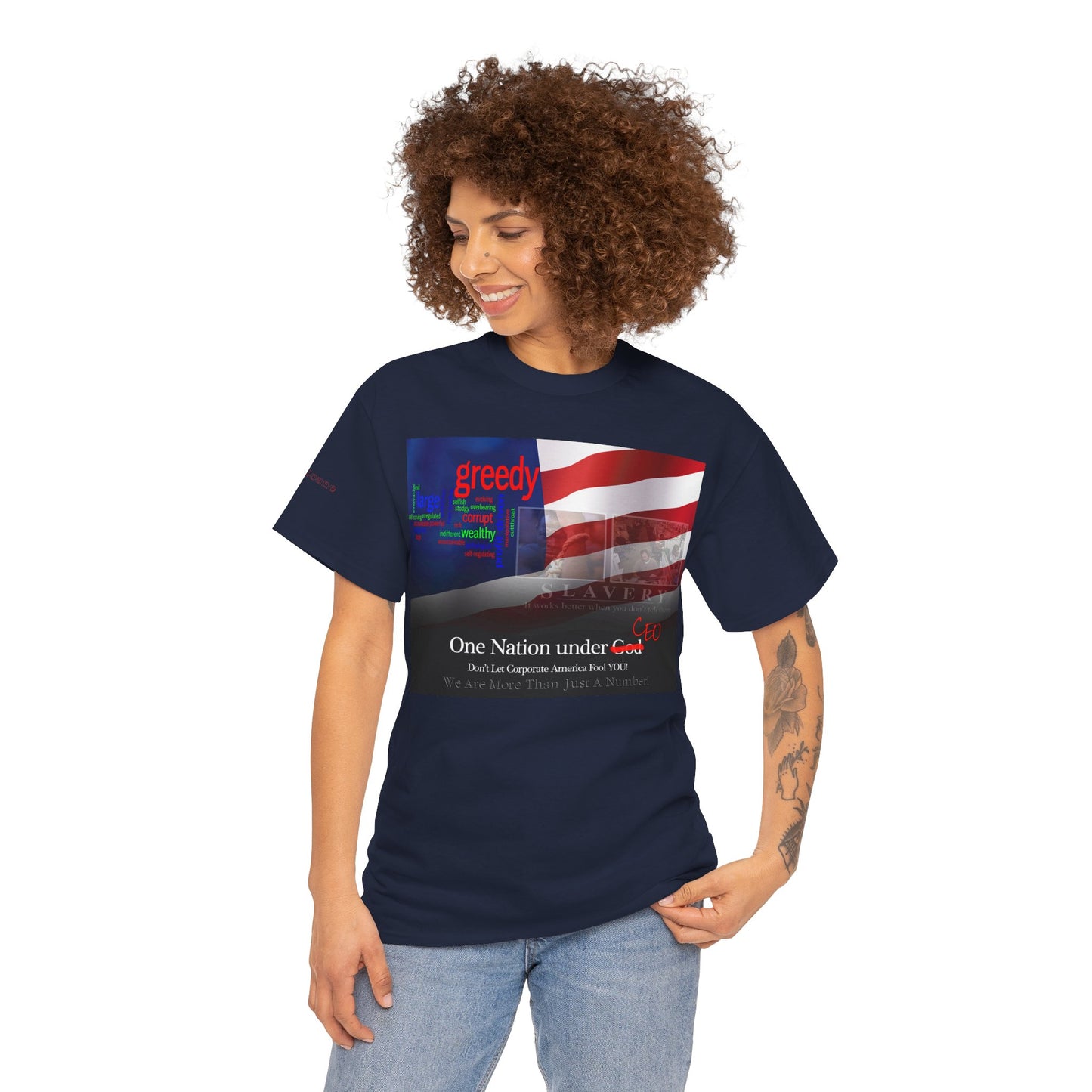 Men's or Women's Corporate Greed T-Shirt