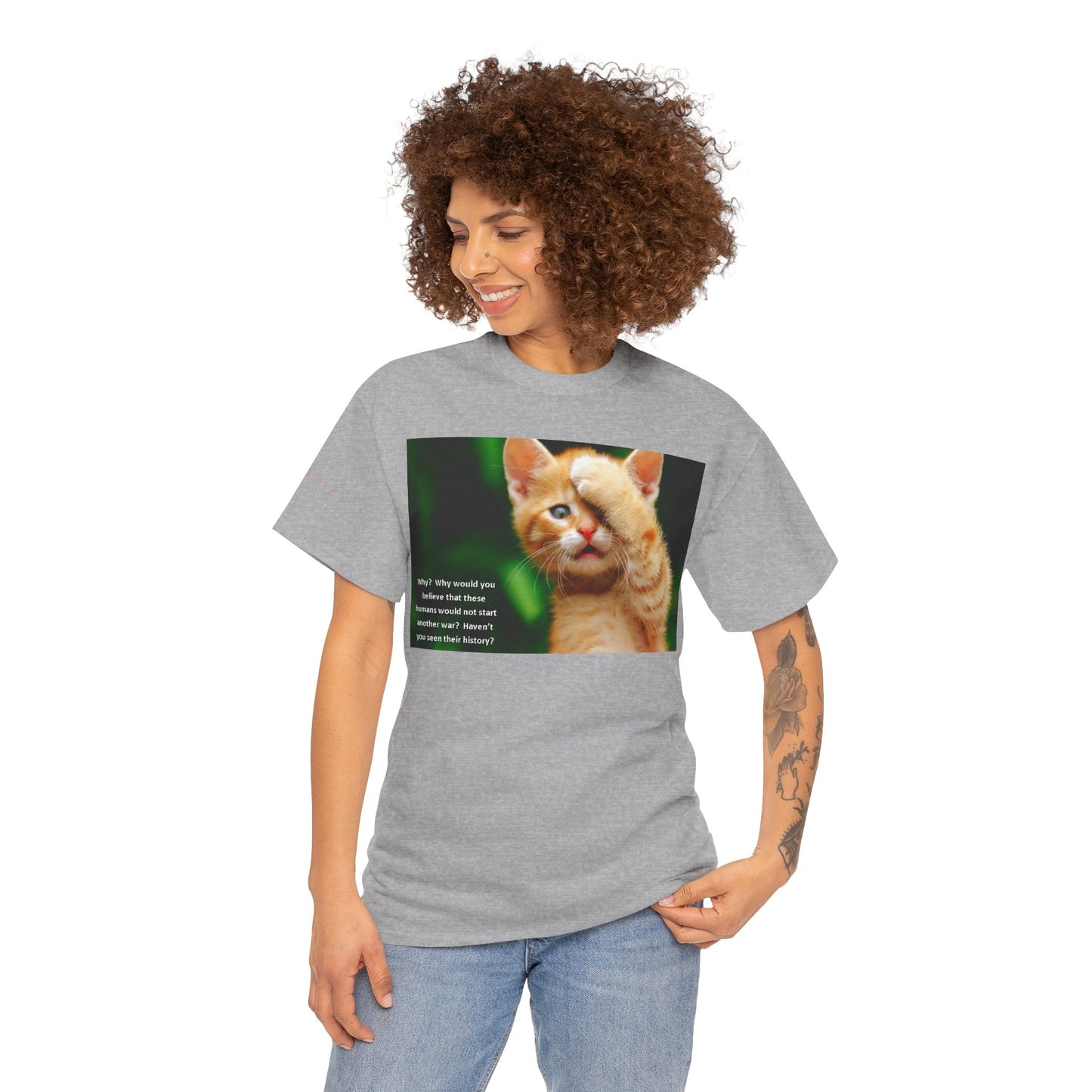 Men's or Women's Wisdom of Cats #3 T-Shirt