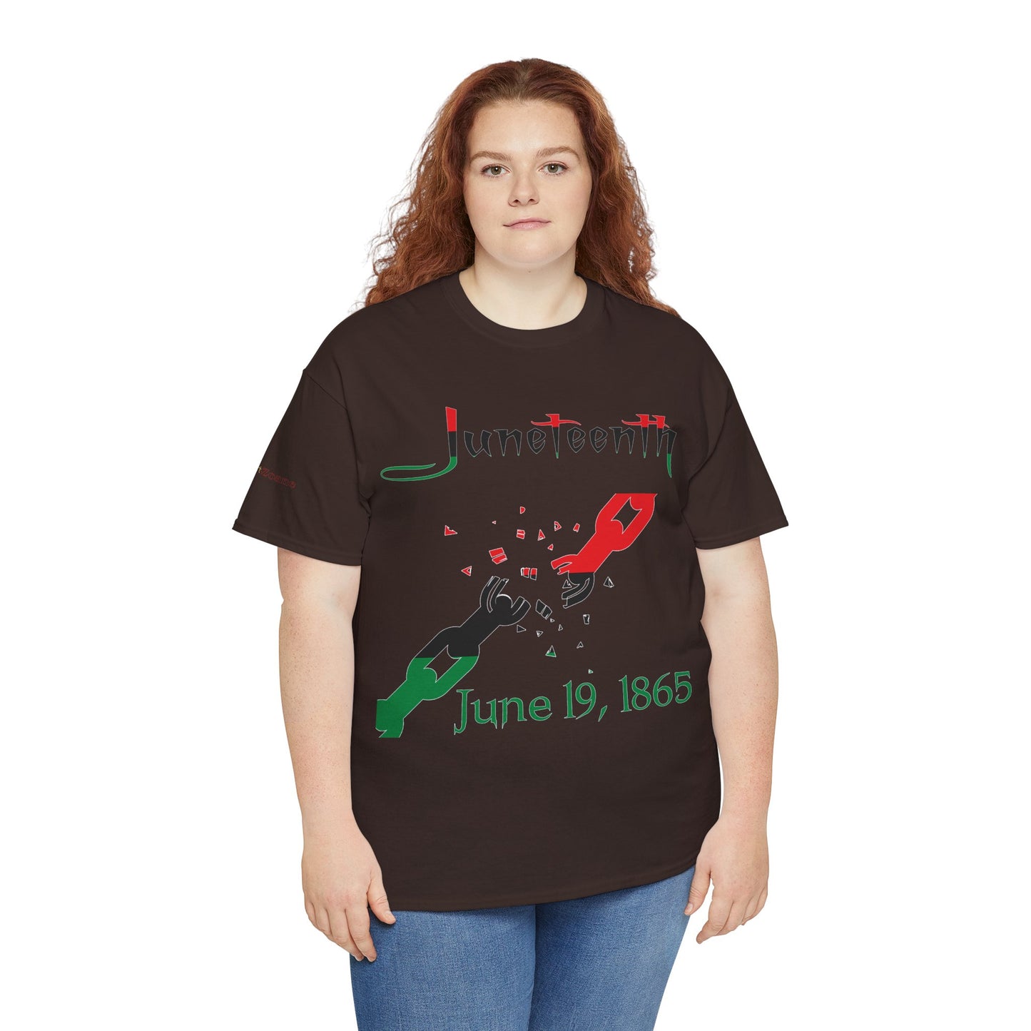 Men's or Women's Juneteenth Broken Chains T-Shirt
