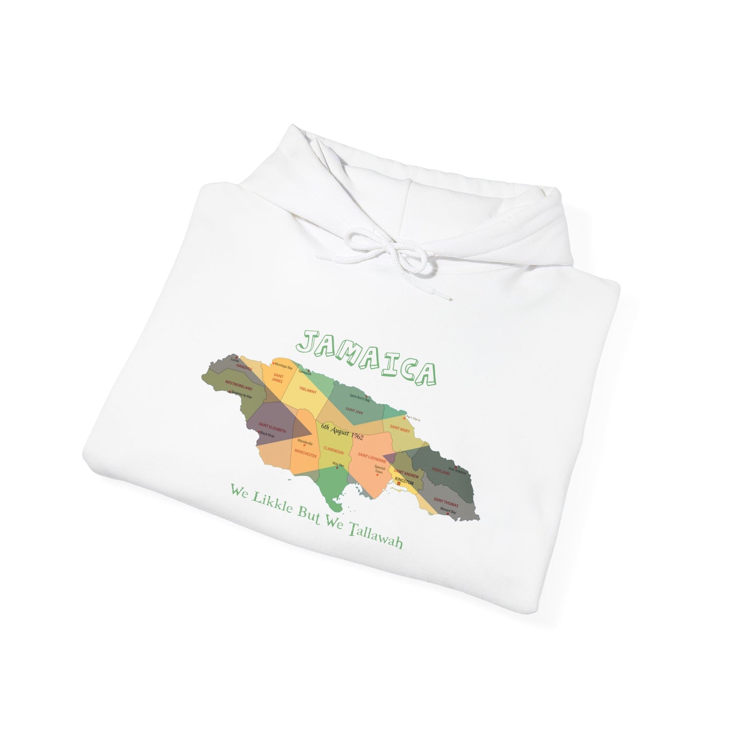Jamaican Independence Parish Men's or Women's Hooded Sweatshirt