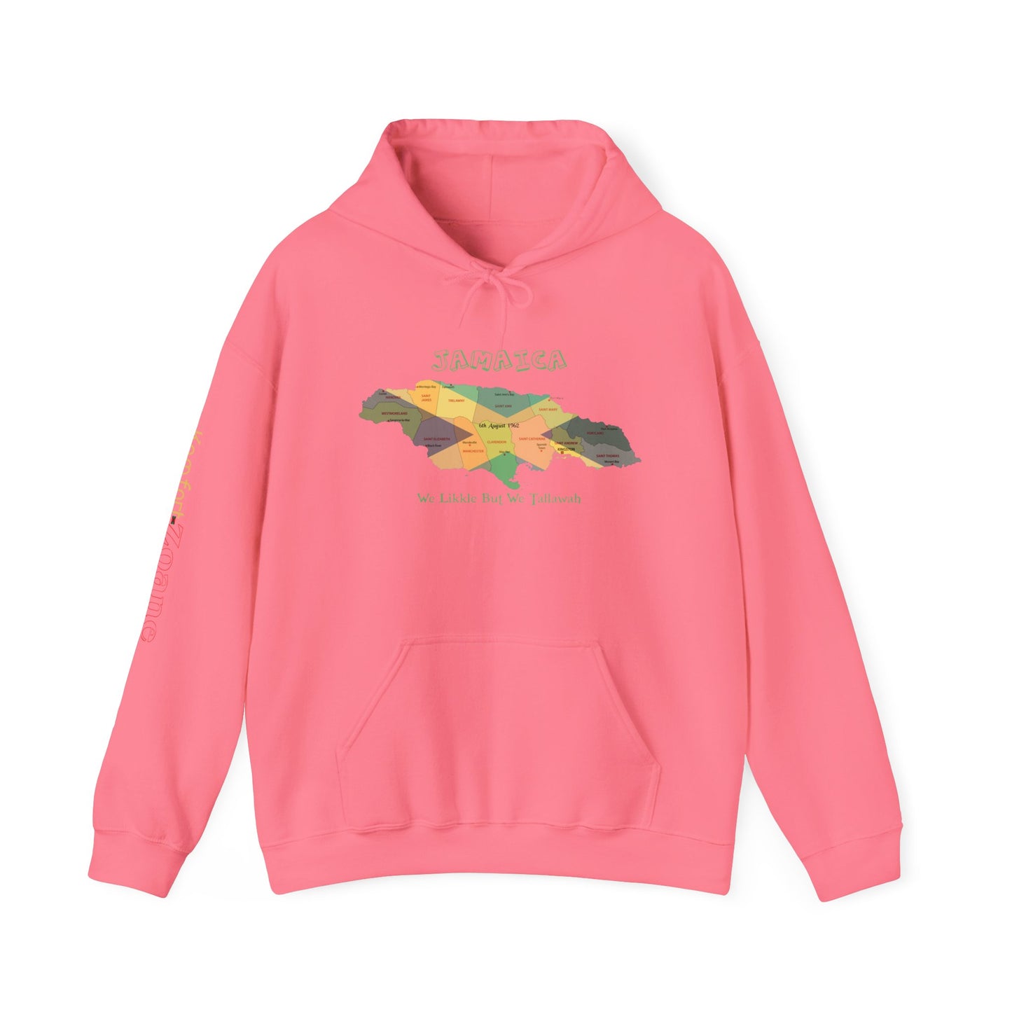 Jamaican Independence Parish Men's or Women's Hooded Sweatshirt