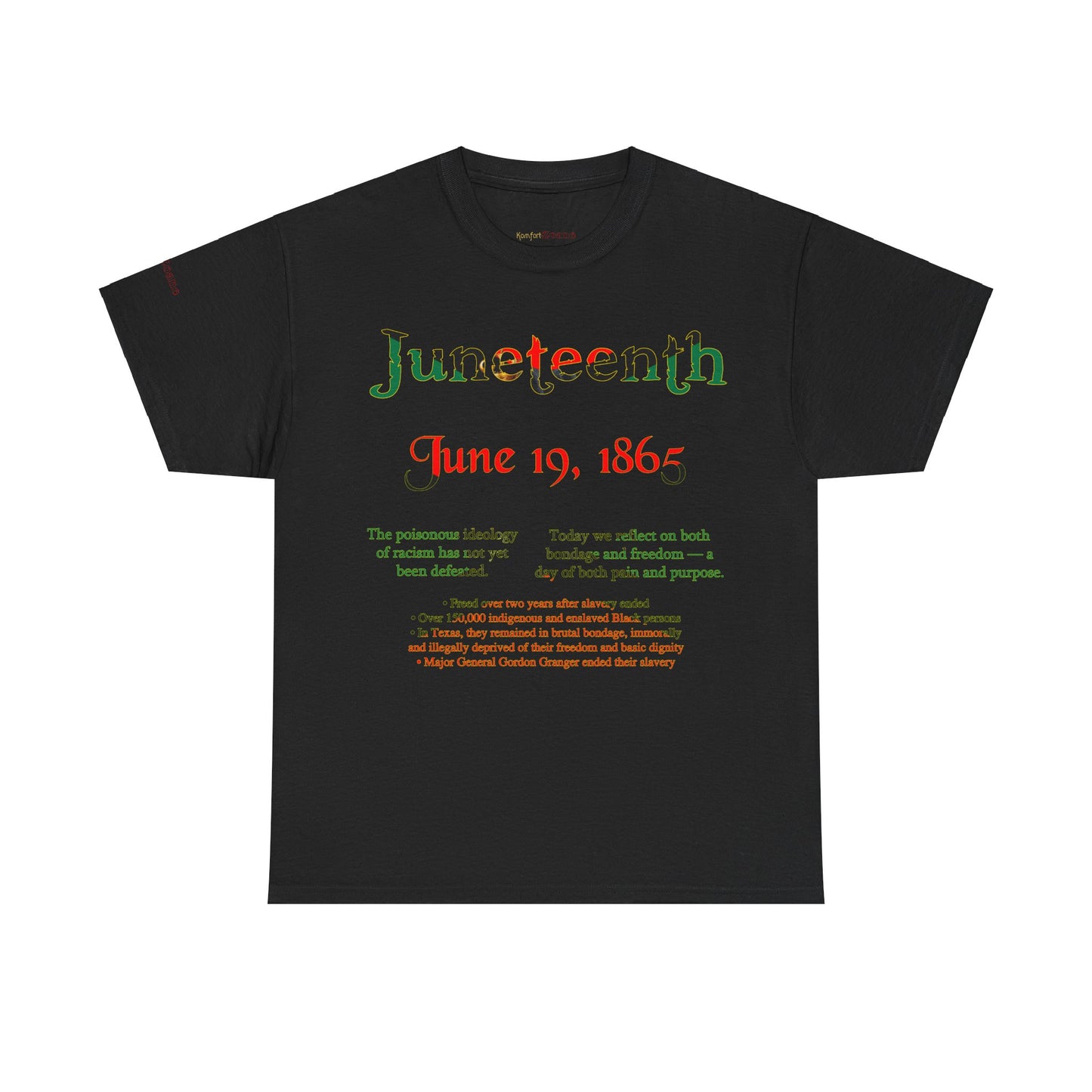 Men's or Women's Juneteenth Emancipation T-Shirt