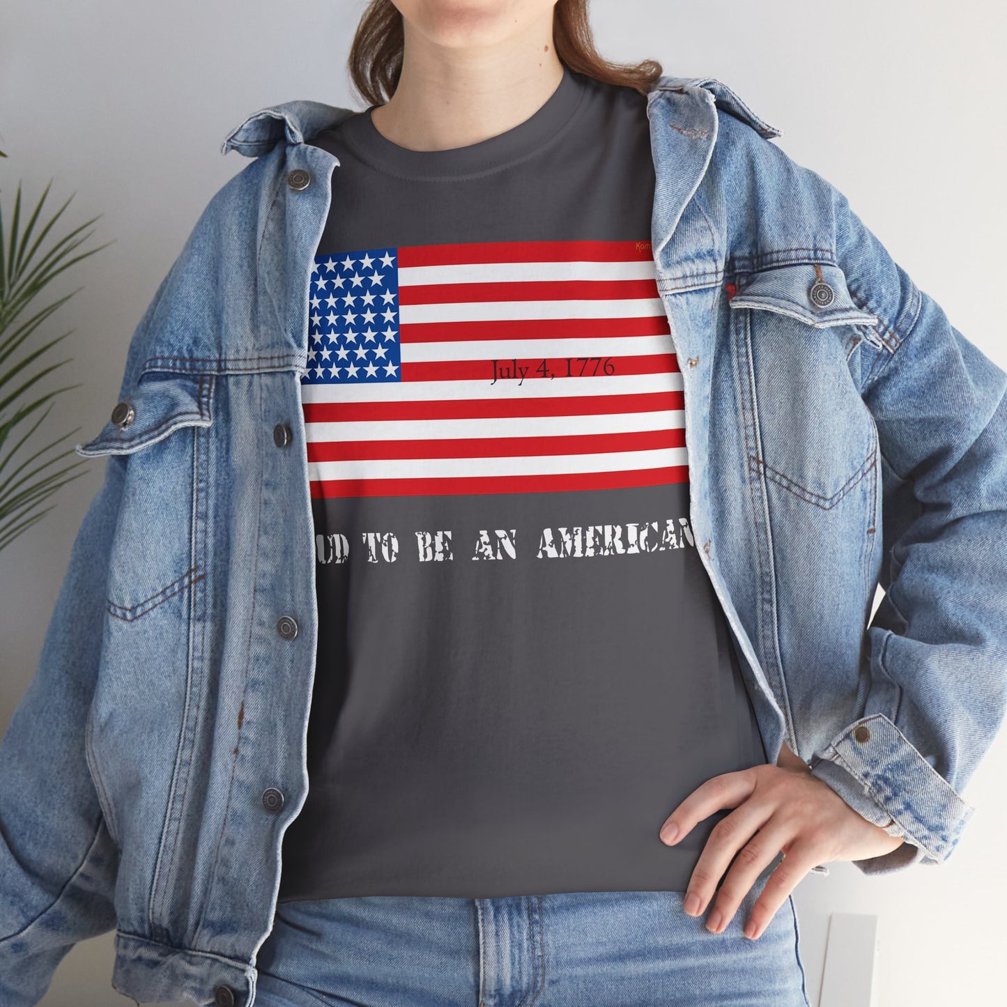 Men's or Women's American Independence T-Shirt (Dark)