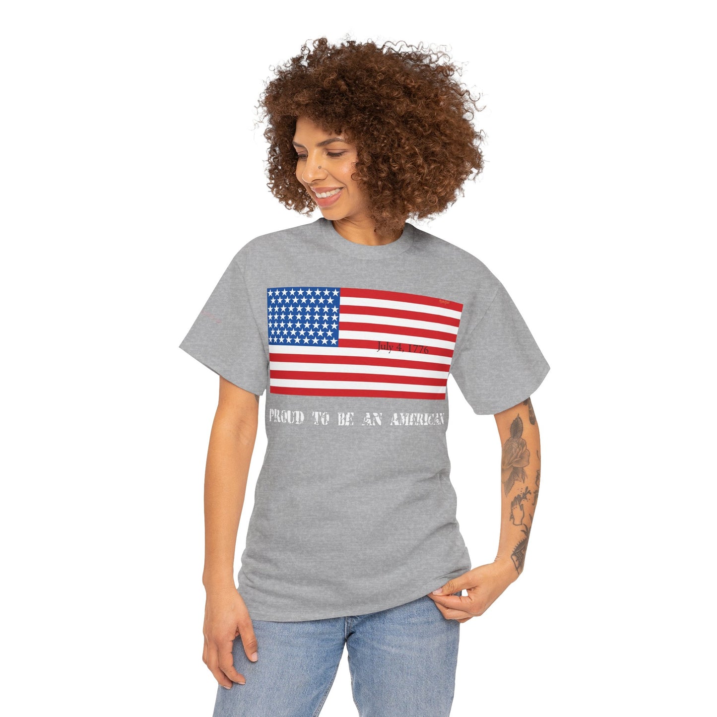 Men's or Women's American Independence T-Shirt (Dark)