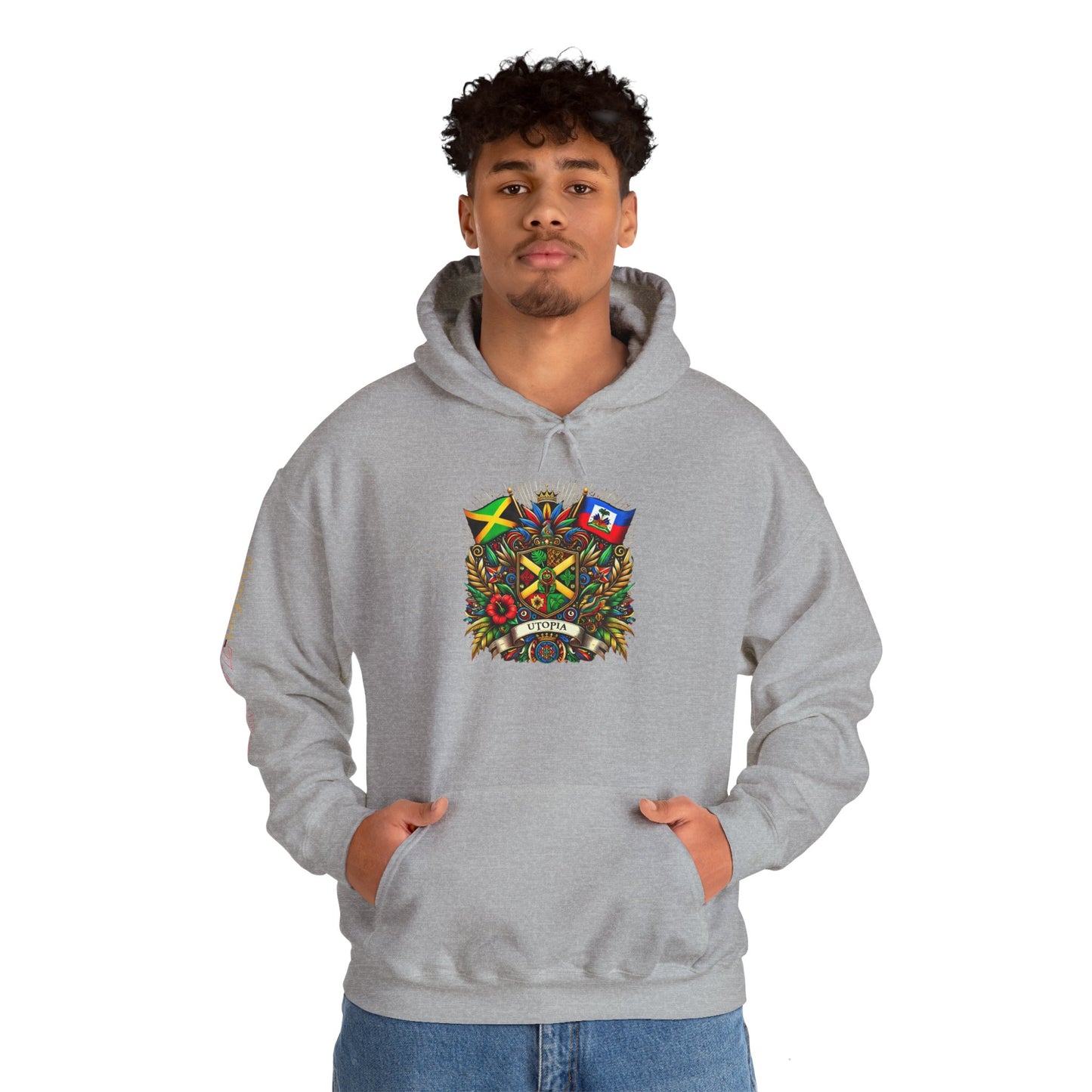 Family Crest Hooded Sweatshirt