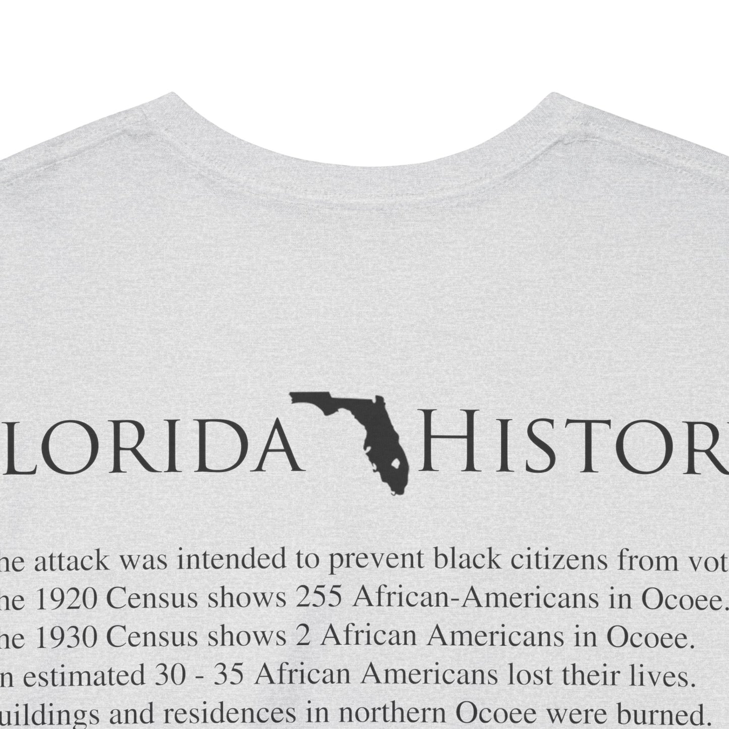 Men's or Women's Florida History - Ocoee Massacre T-Shirt