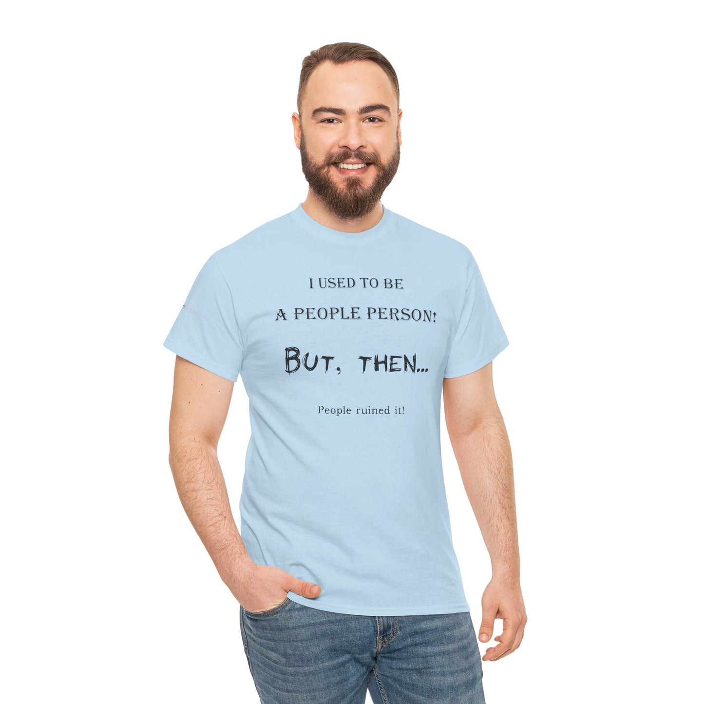Men's or Women's People Person T-Shirt (Light)