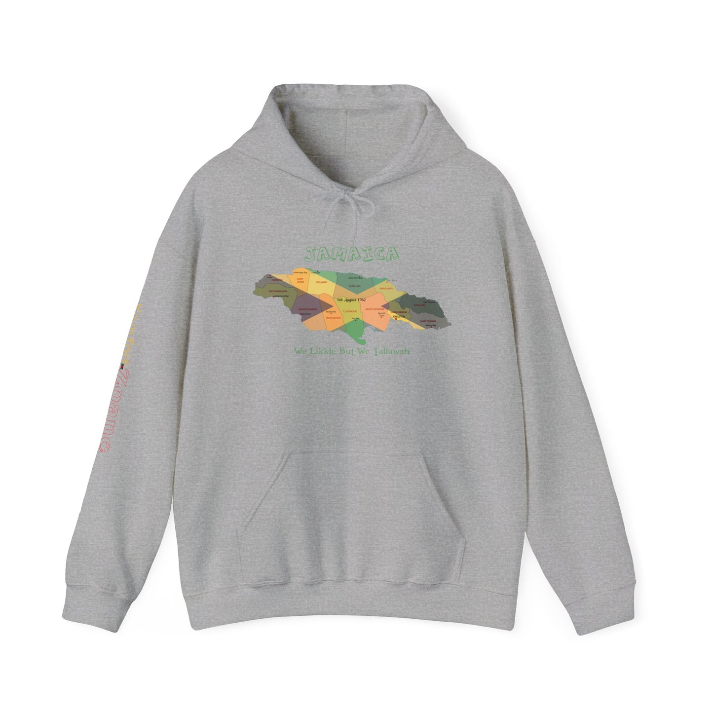 Jamaican Independence Parish Men's or Women's Hooded Sweatshirt