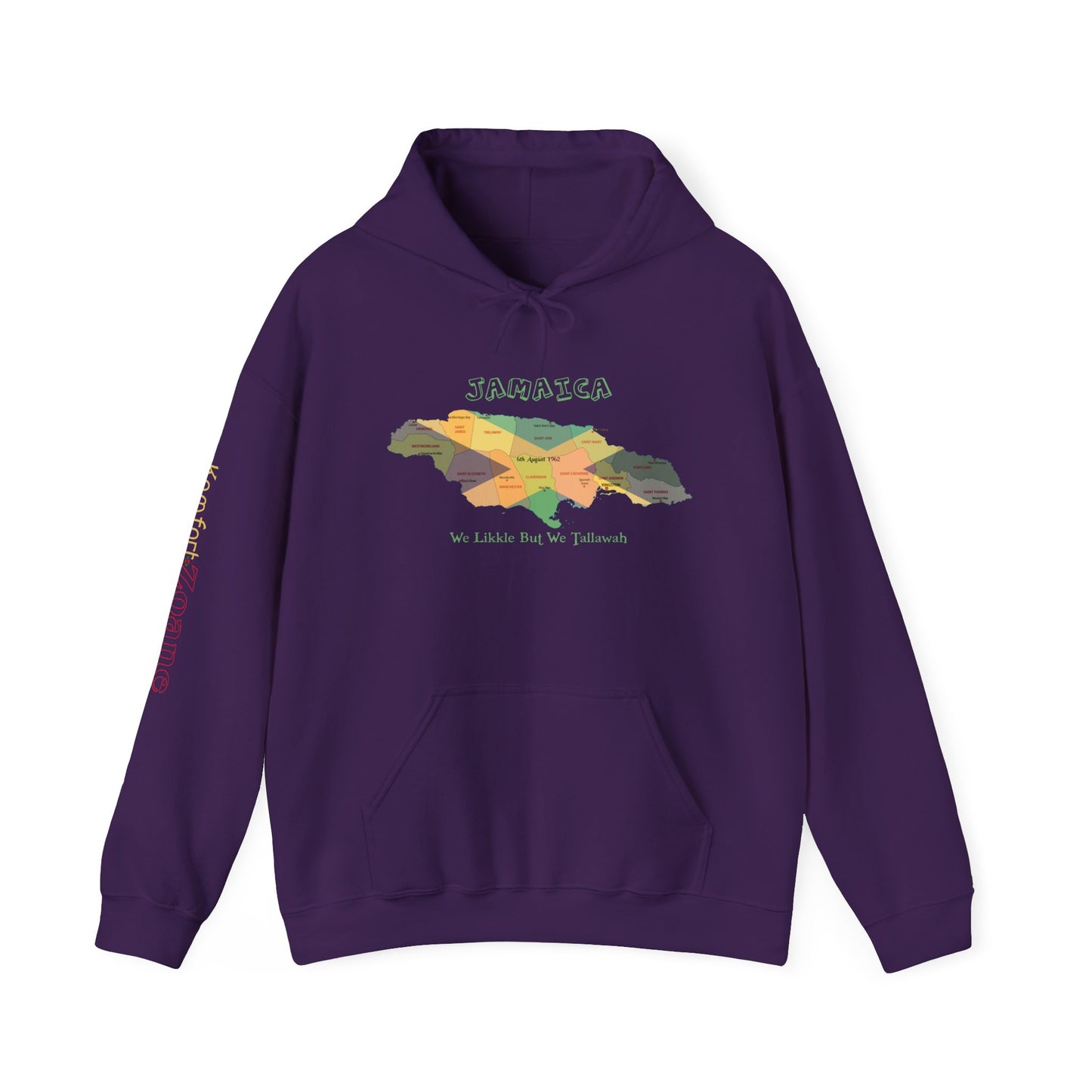 Jamaican Independence Parish Men's or Women's Hooded Sweatshirt