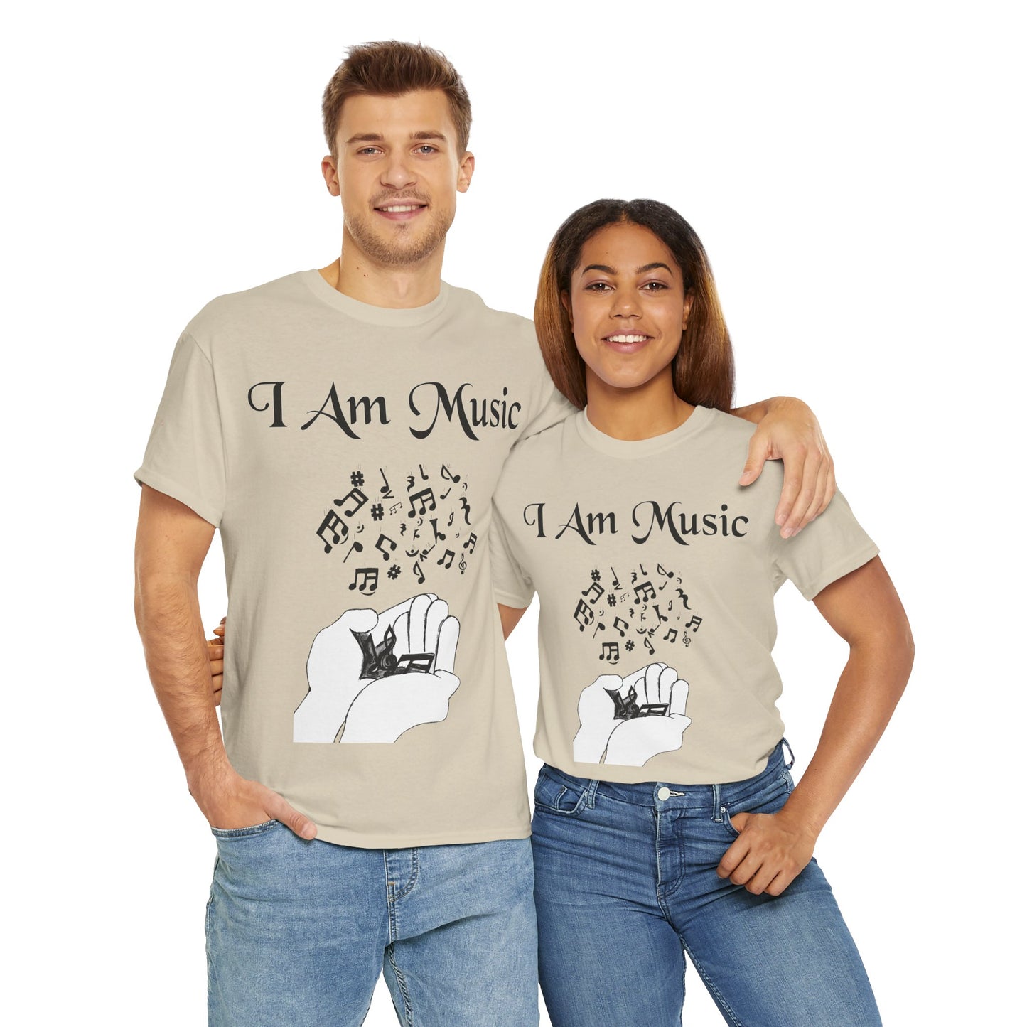 Men's or Women's I Am Music T-Shirt