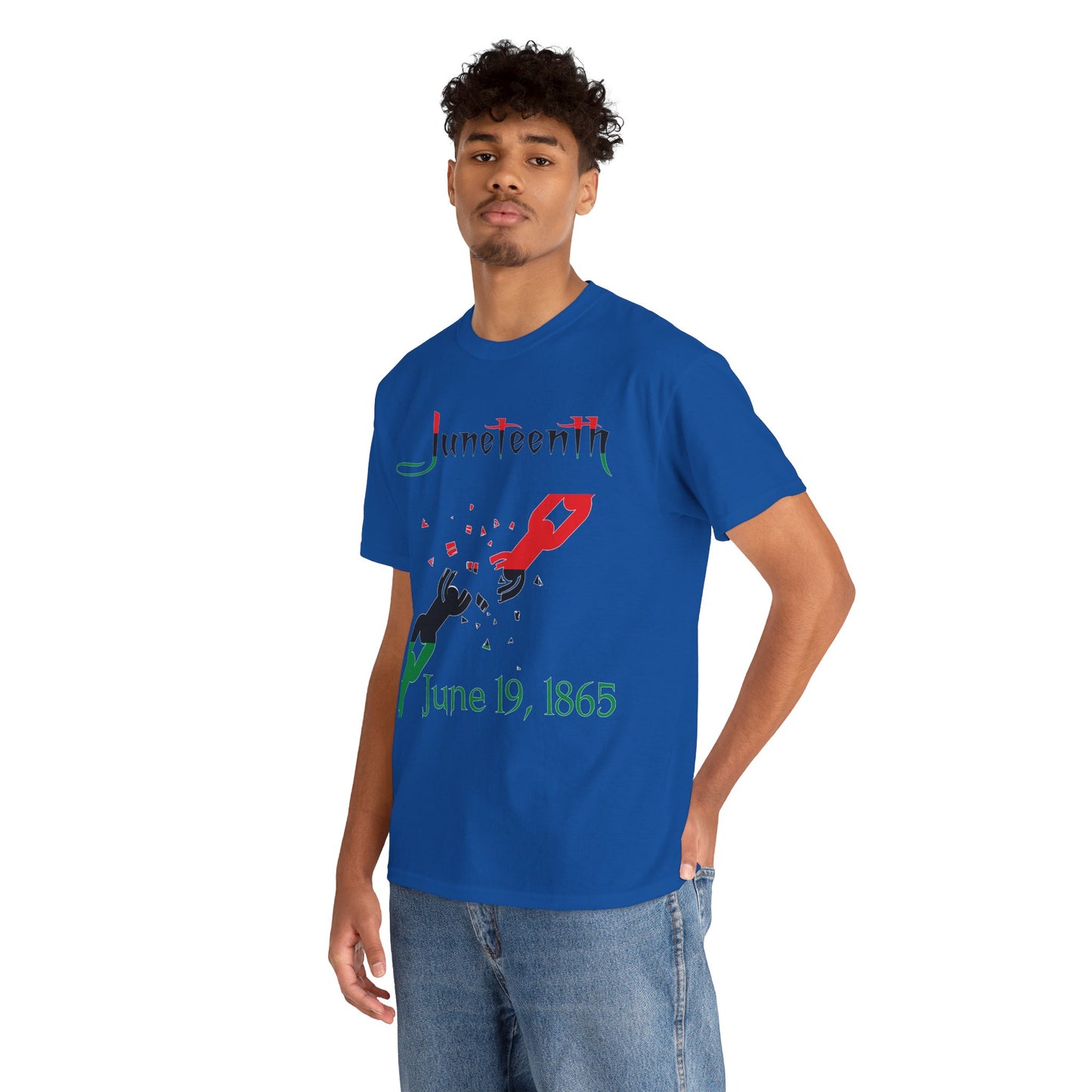 Men's or Women's Juneteenth Broken Chains T-Shirt