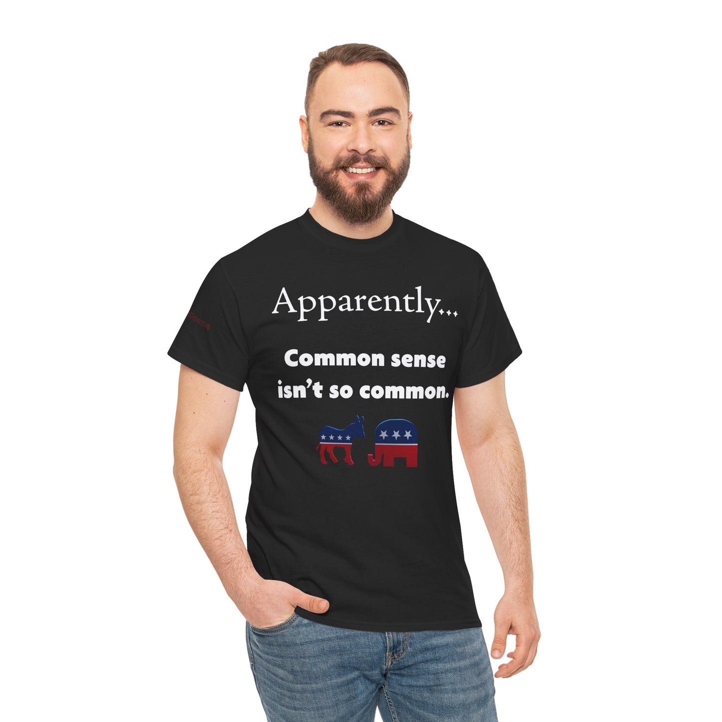 Men's or Women's Common Sense T-Shirt (Dark)