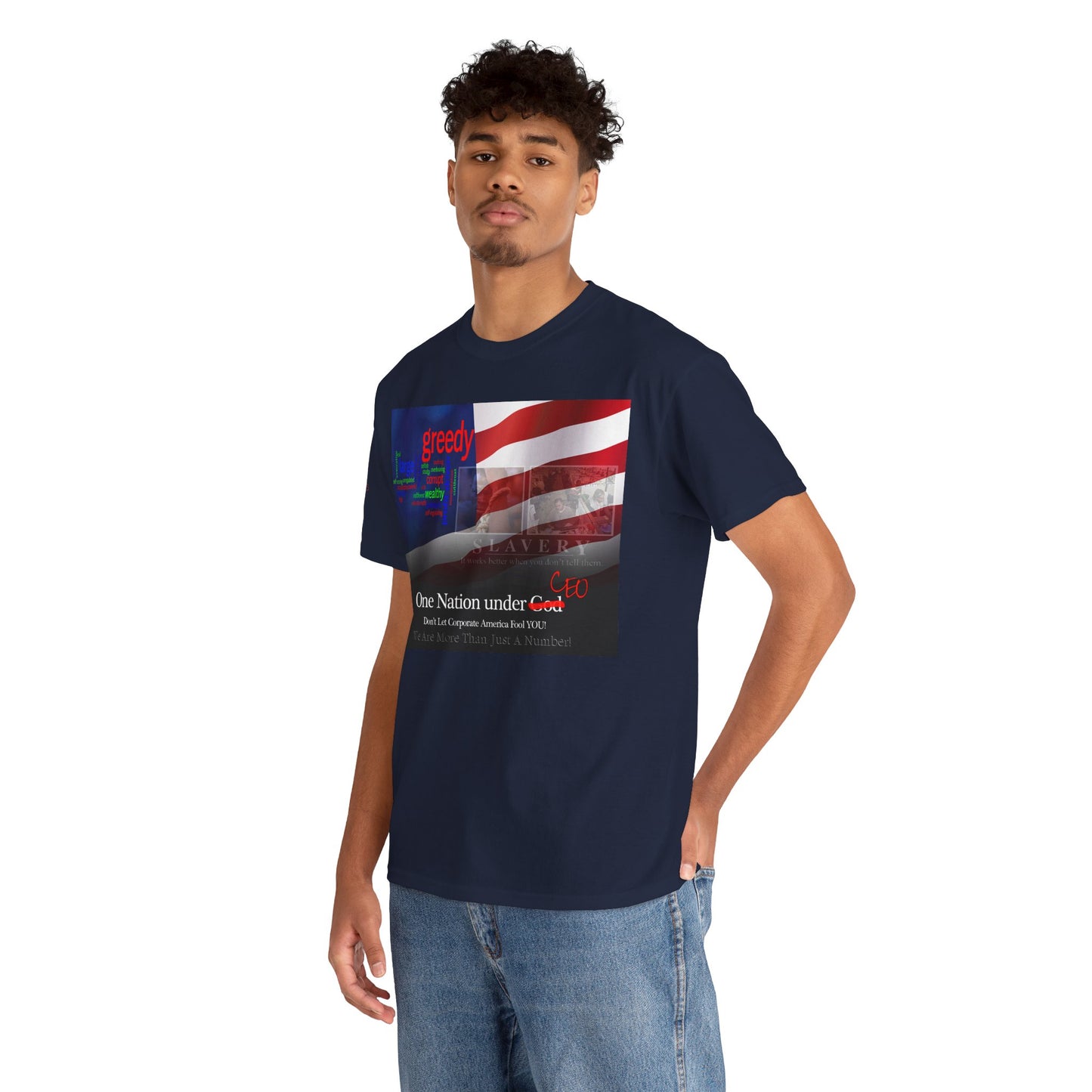 Men's or Women's Corporate Greed T-Shirt