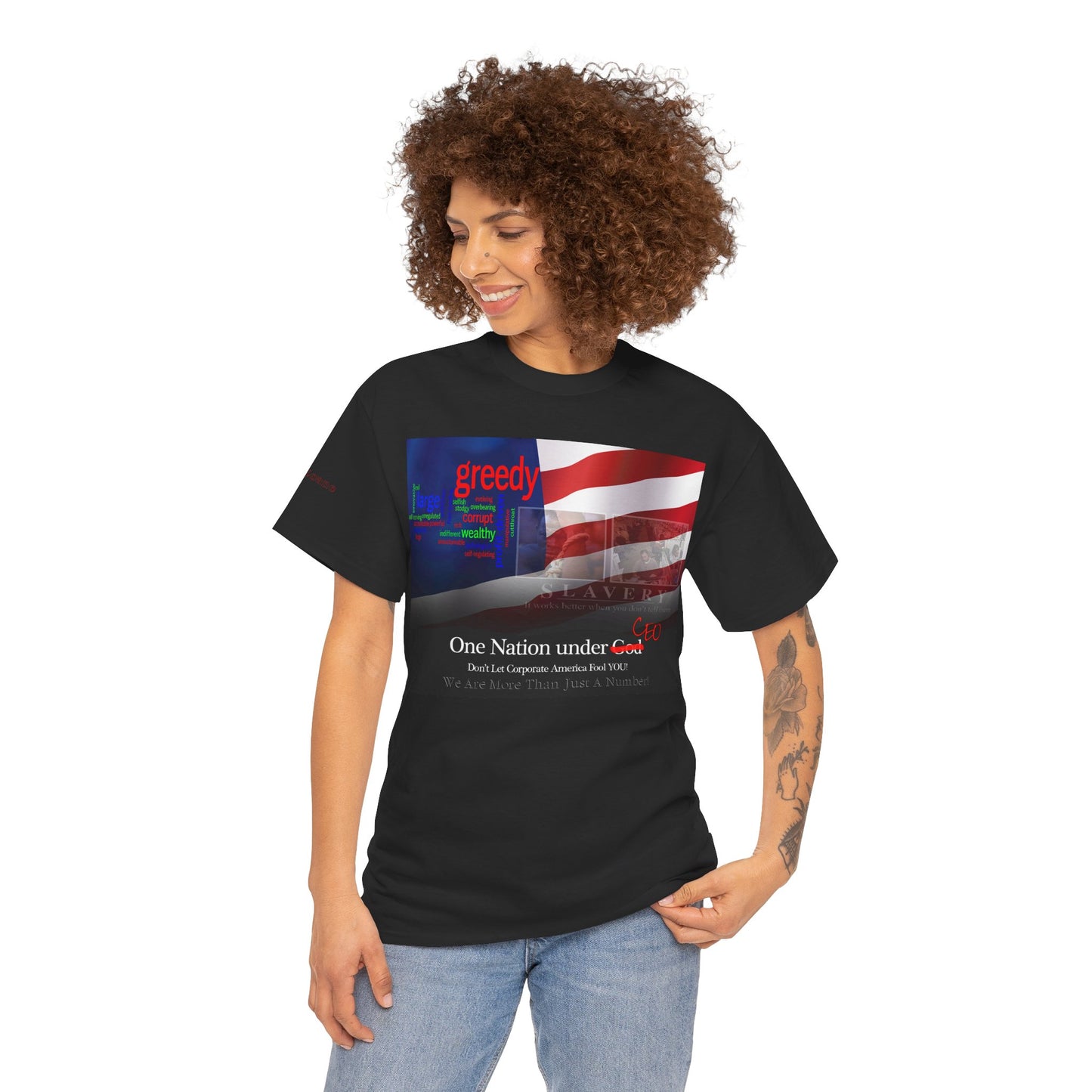 Men's or Women's Corporate Greed T-Shirt