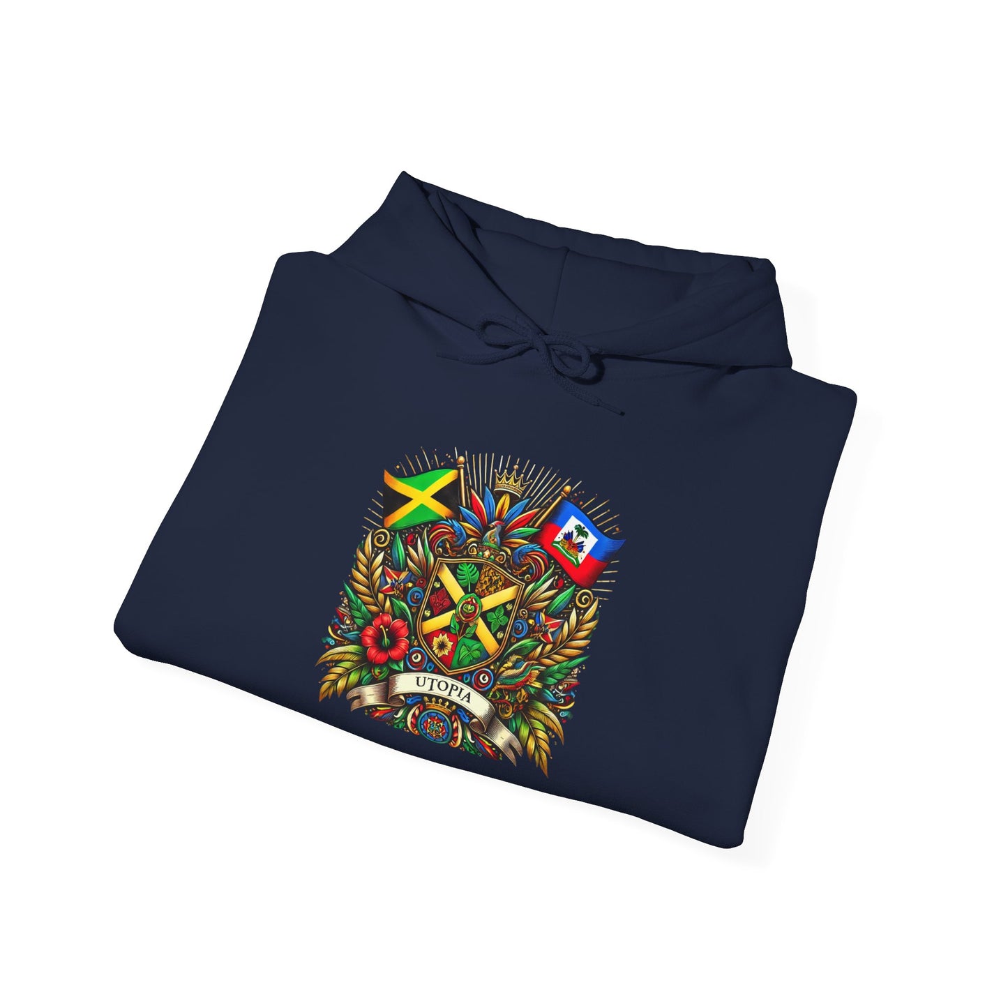 Family Crest Hooded Sweatshirt