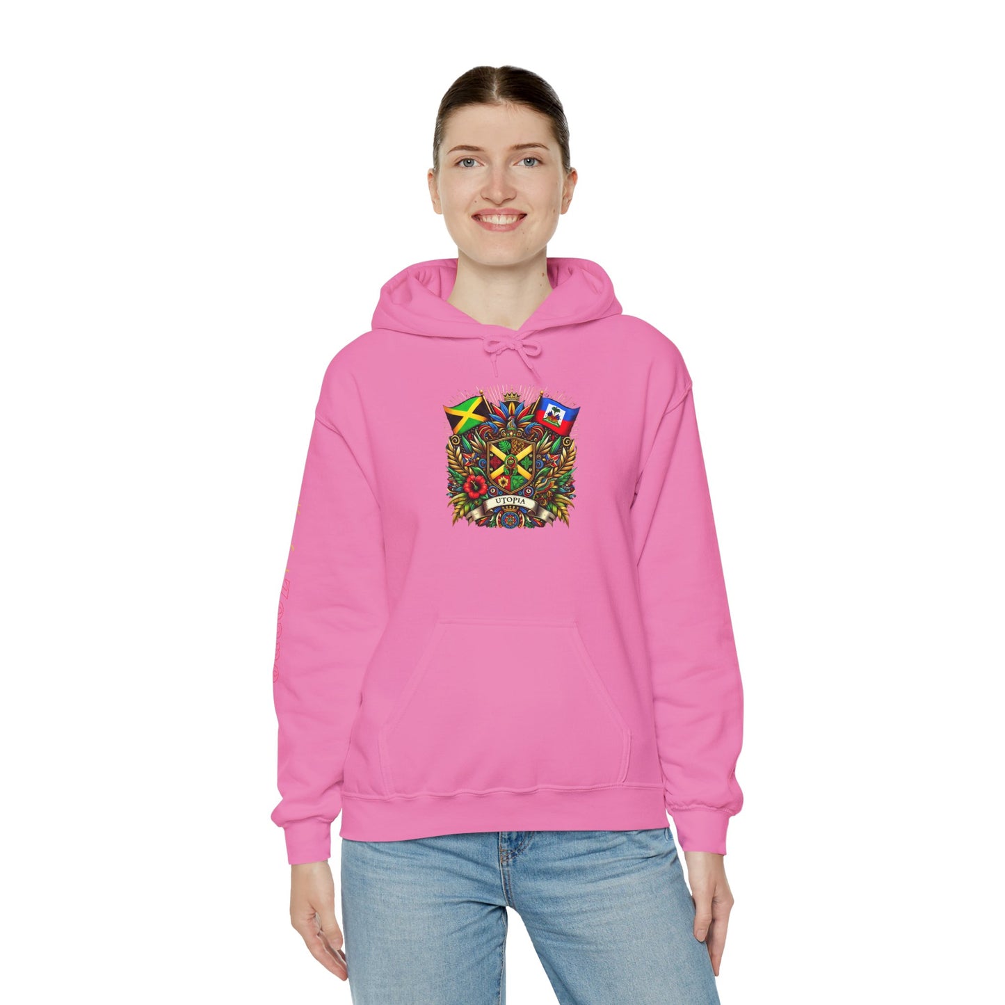 Family Crest Hooded Sweatshirt