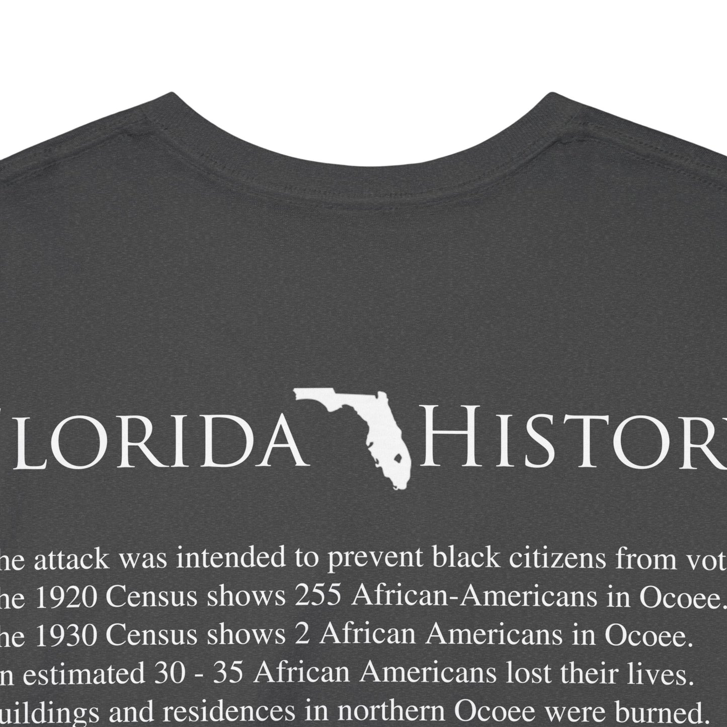 Men's or Women's Florida History - Ocoee Massacre T-Shirt