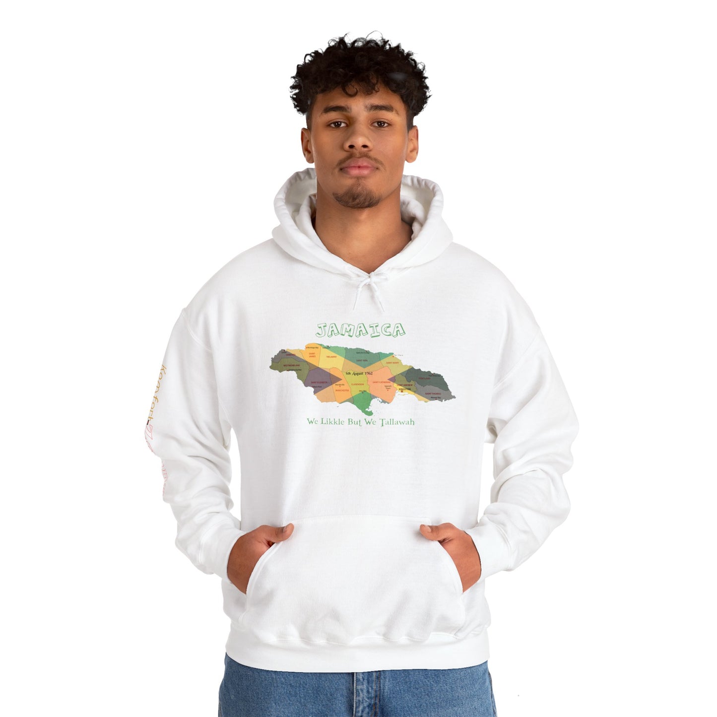 Jamaican Independence Parish Men's or Women's Hooded Sweatshirt