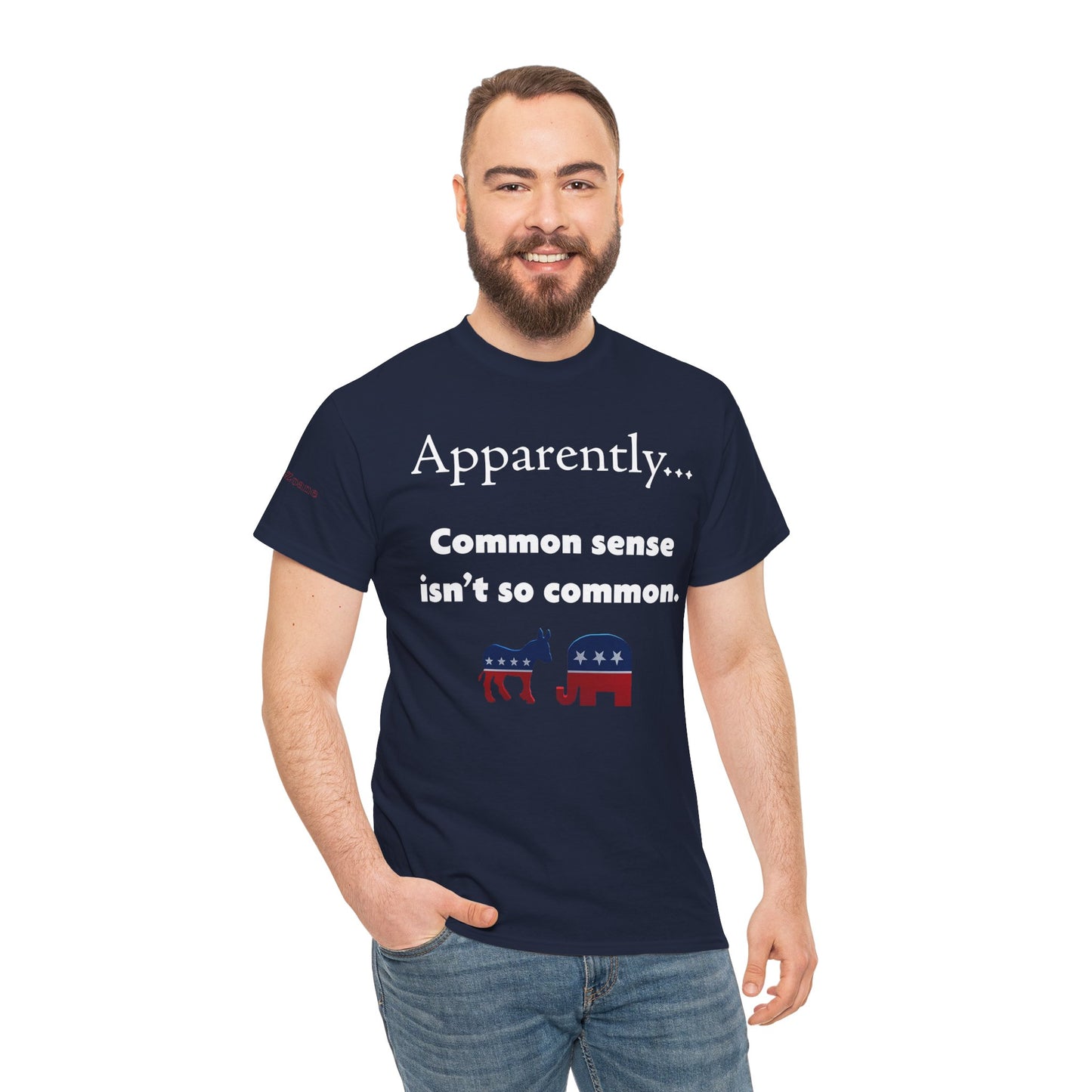 Men's or Women's Common Sense T-Shirt (Dark)