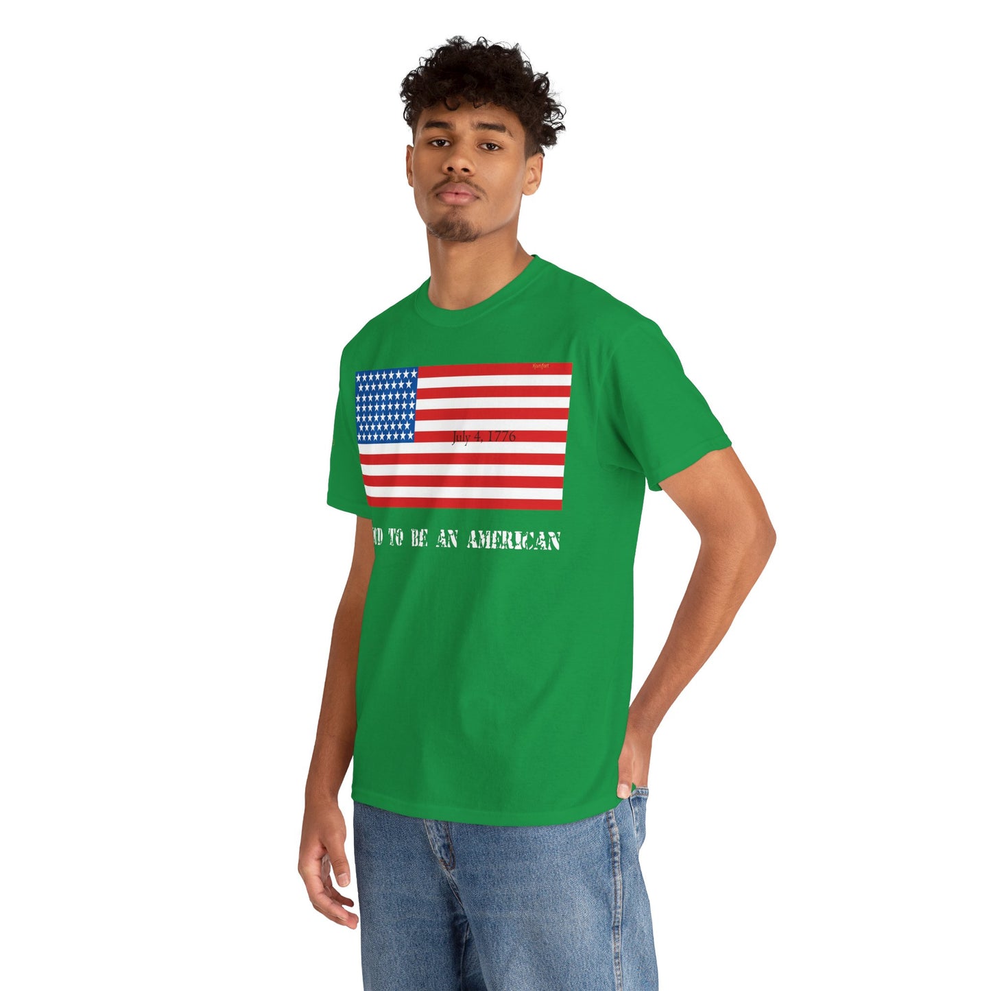Men's or Women's American Independence T-Shirt (Dark)