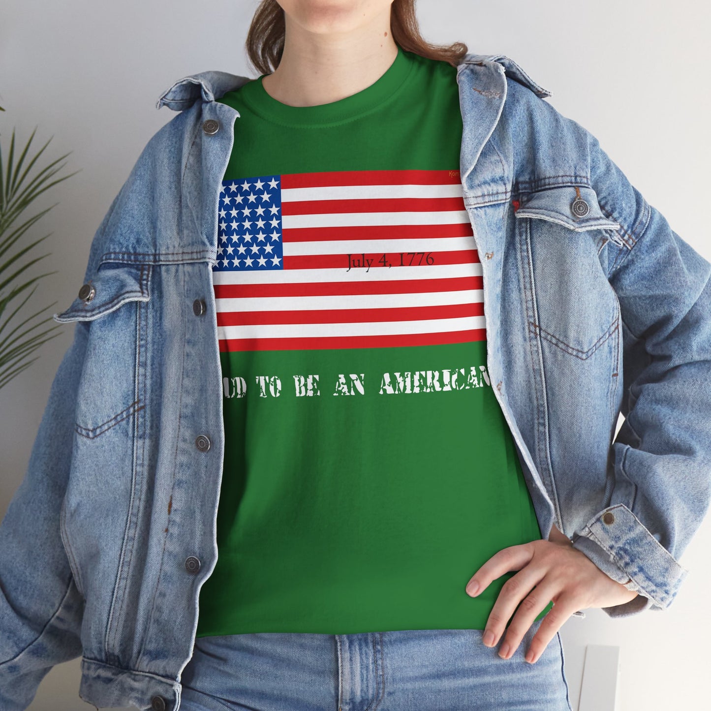 Men's or Women's American Independence T-Shirt (Dark)