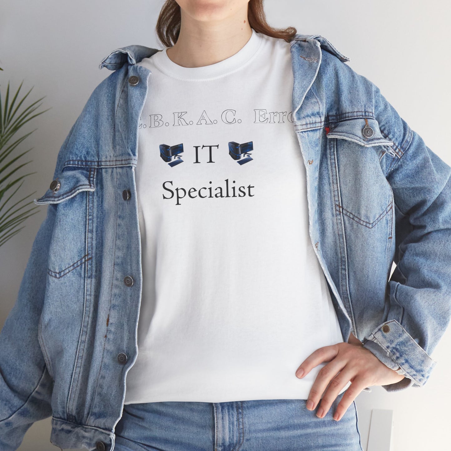 Men's or Women's PEBKAC Error T-Shirt-2 (Tech Lovers Light)