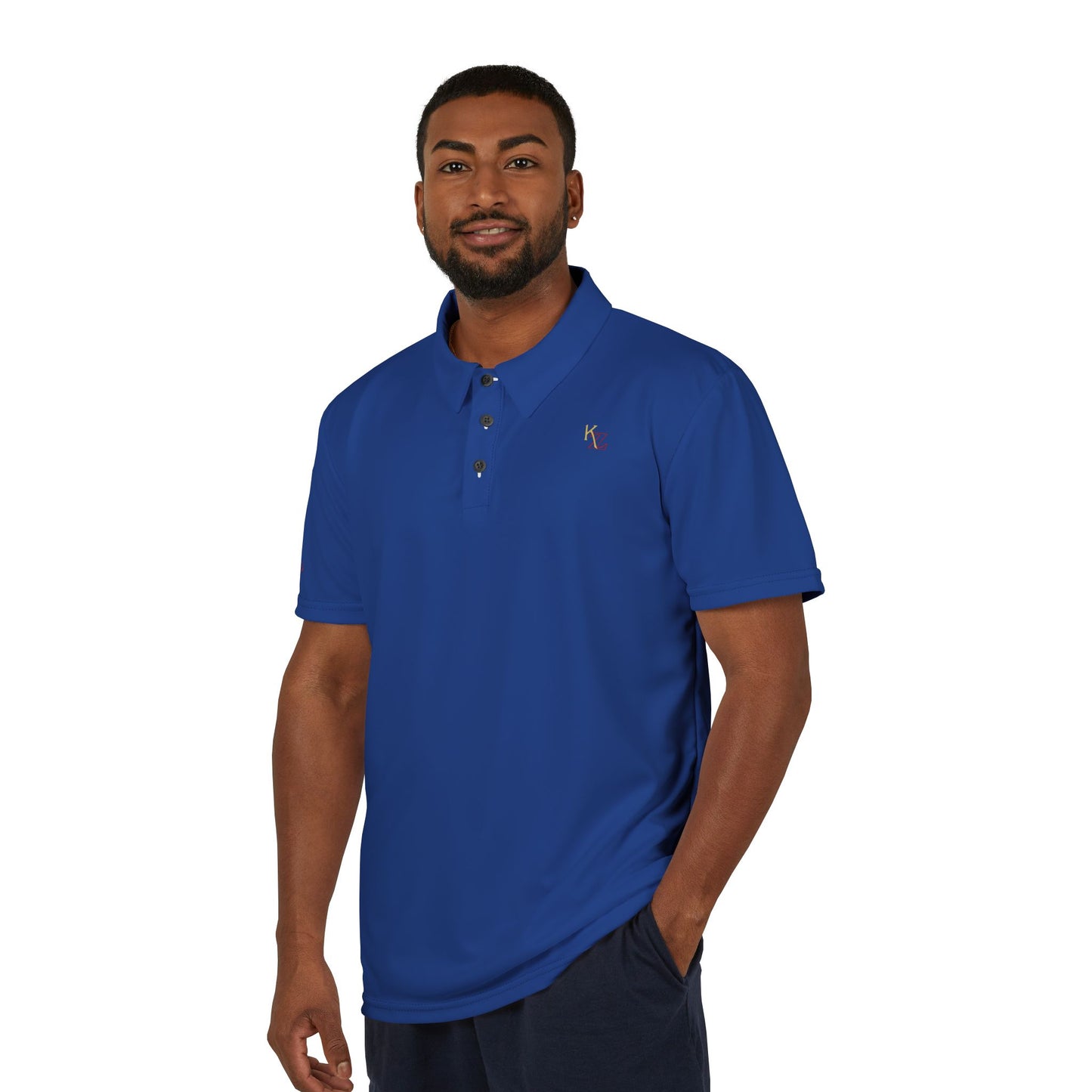 Komfort Zoane Blue Polo Shirt