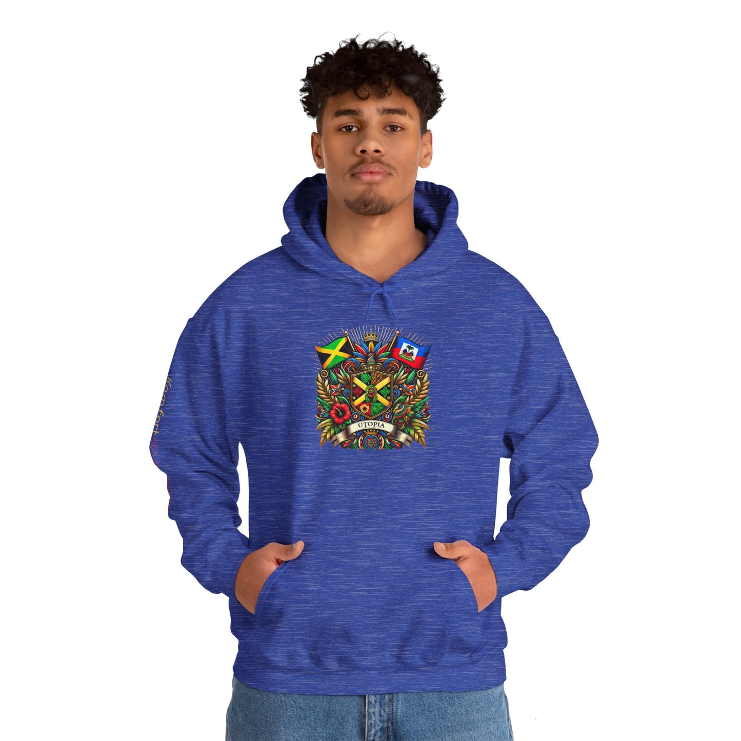 Family Crest Hooded Sweatshirt