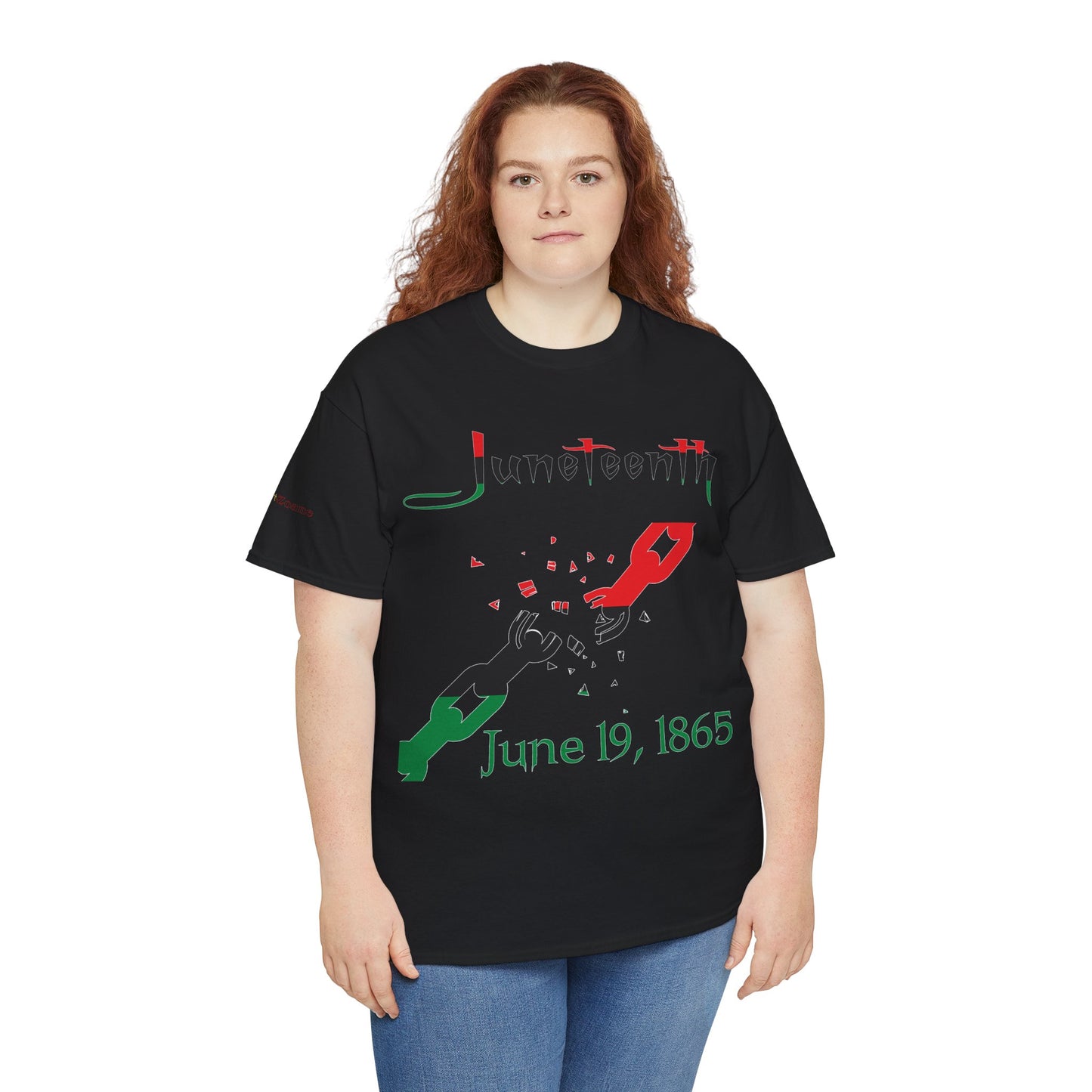 Men's or Women's Juneteenth Broken Chains T-Shirt