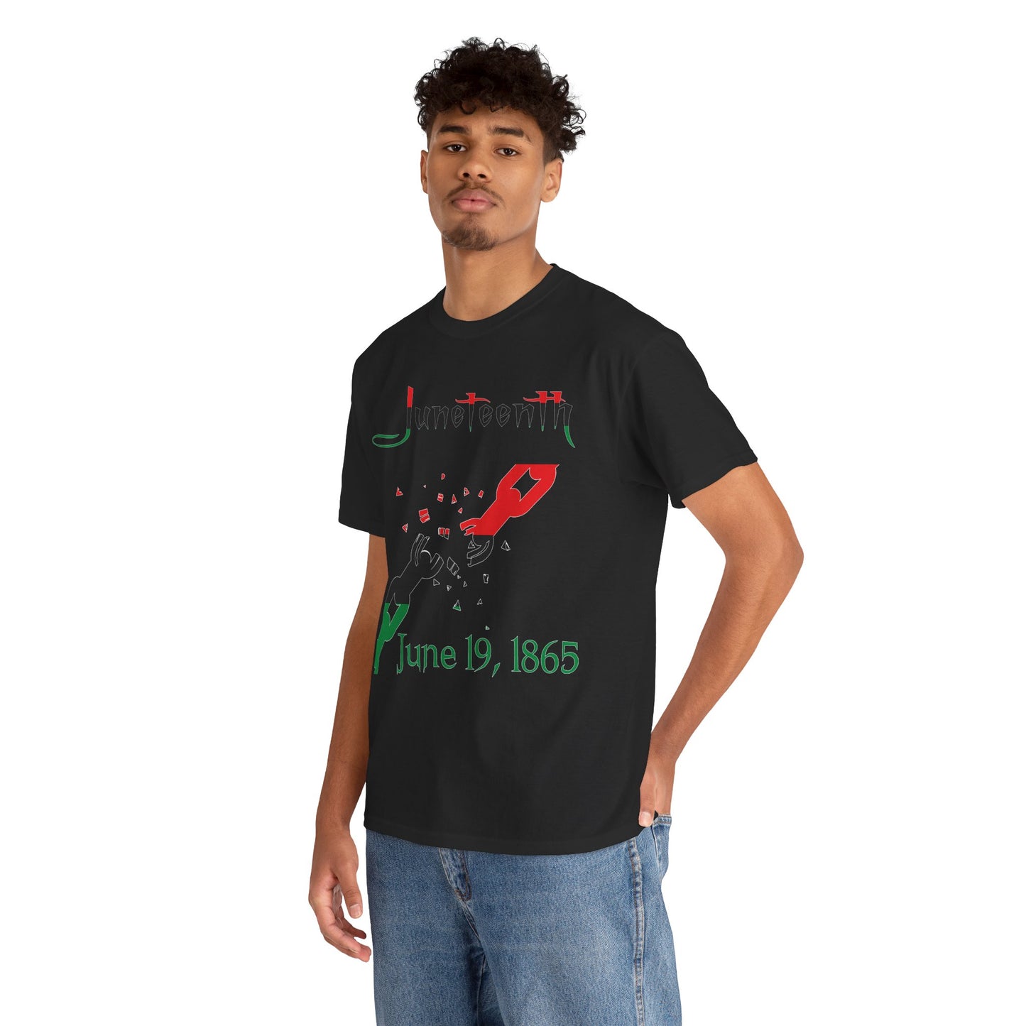 Men's or Women's Juneteenth Broken Chains T-Shirt