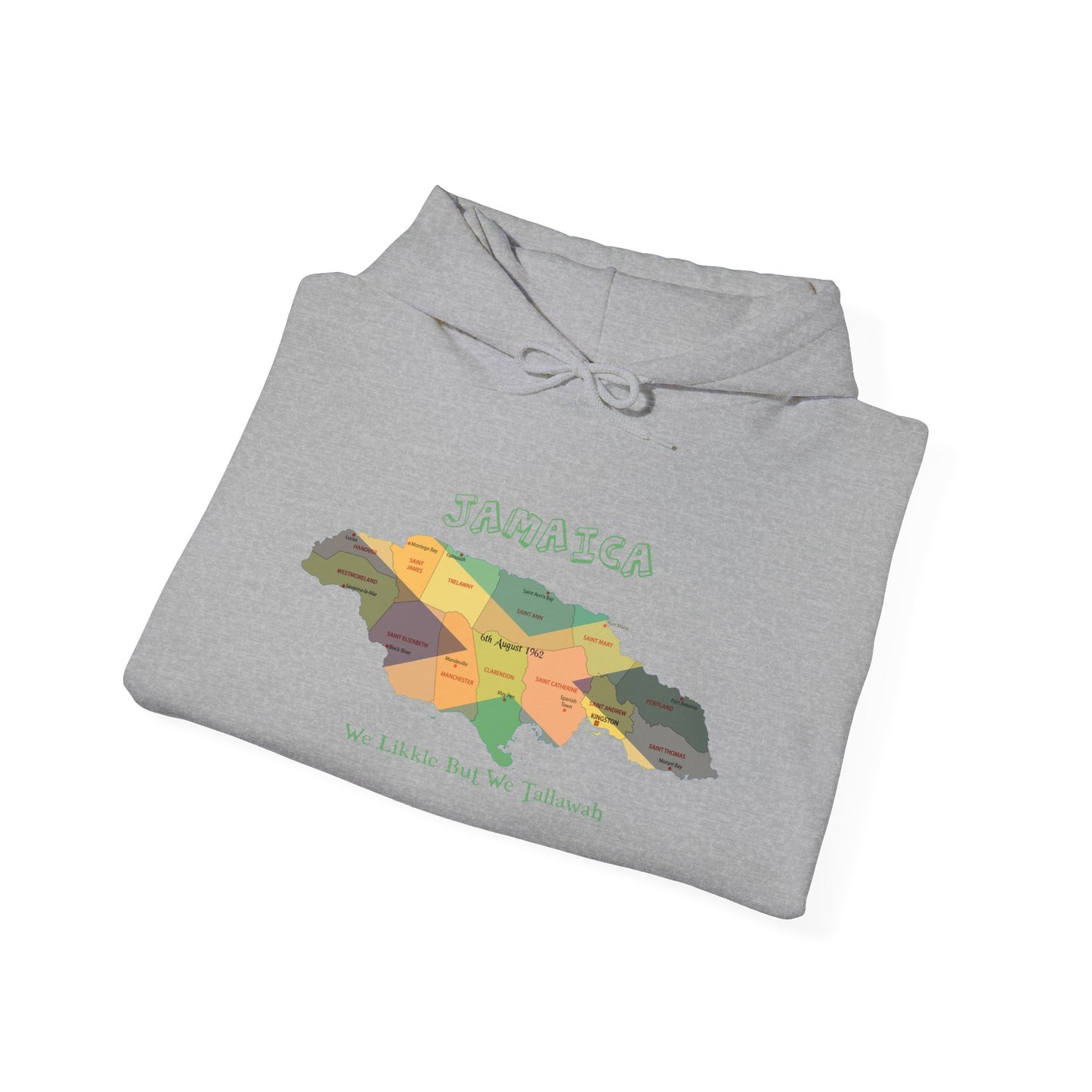 Jamaican Independence Parish Men's or Women's Hooded Sweatshirt