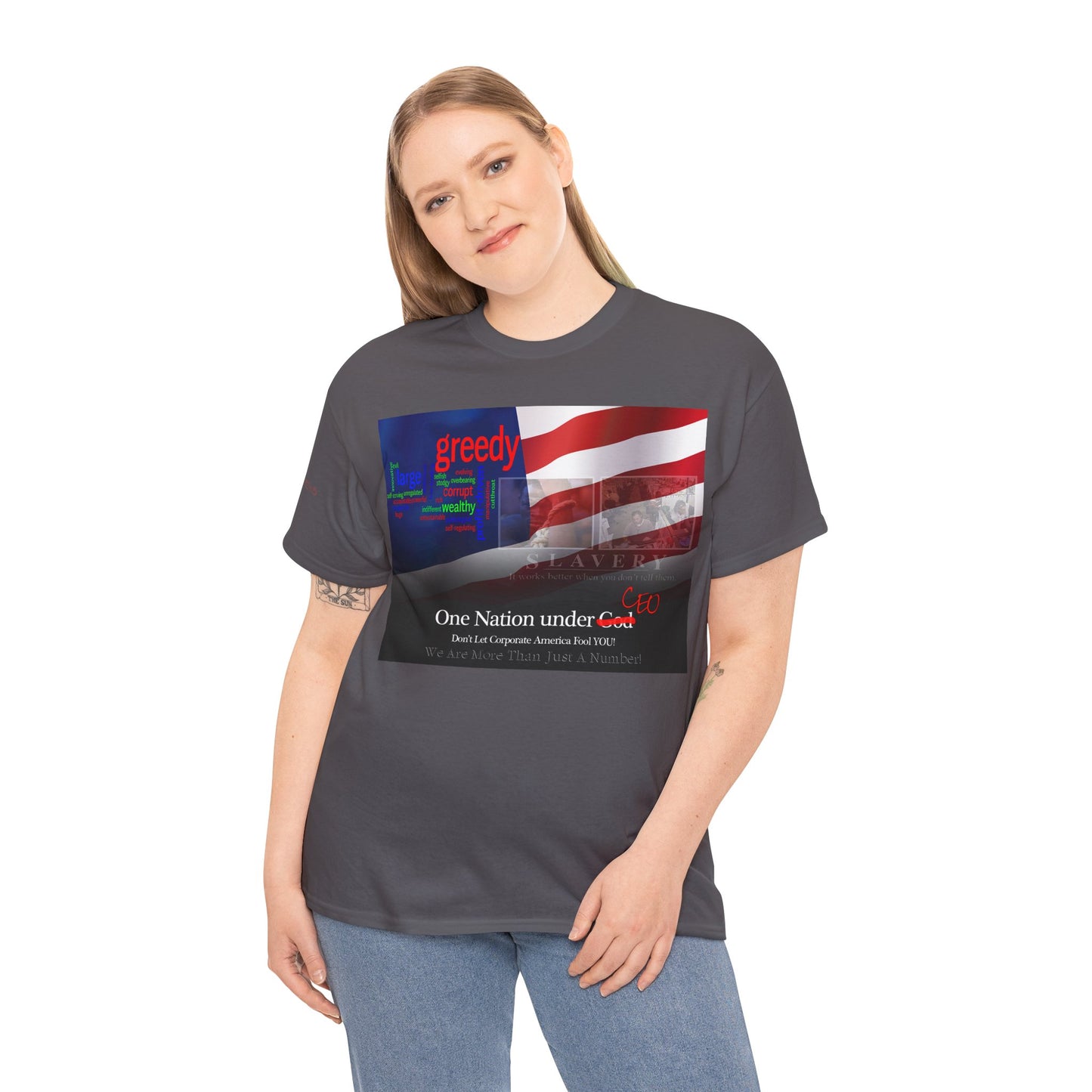 Men's or Women's Corporate Greed T-Shirt