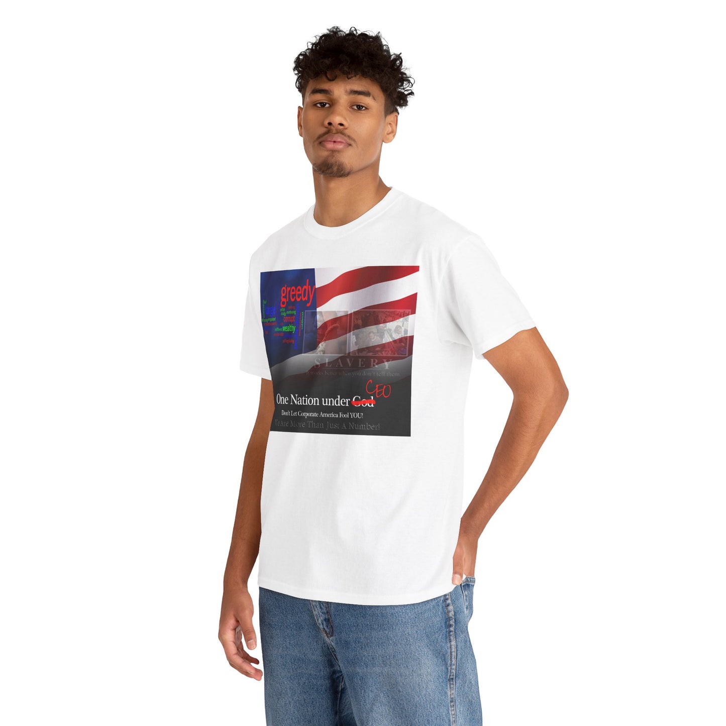 Men's or Women's Corporate Greed T-Shirt