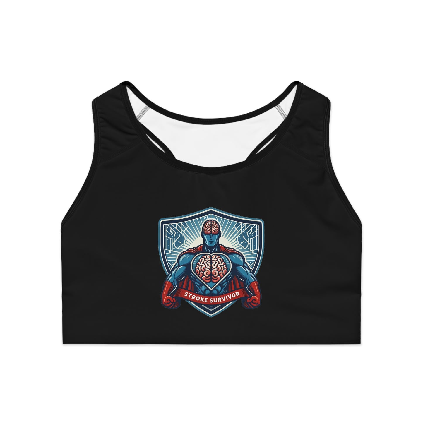 Stroke Survivor Women's Sports Bra