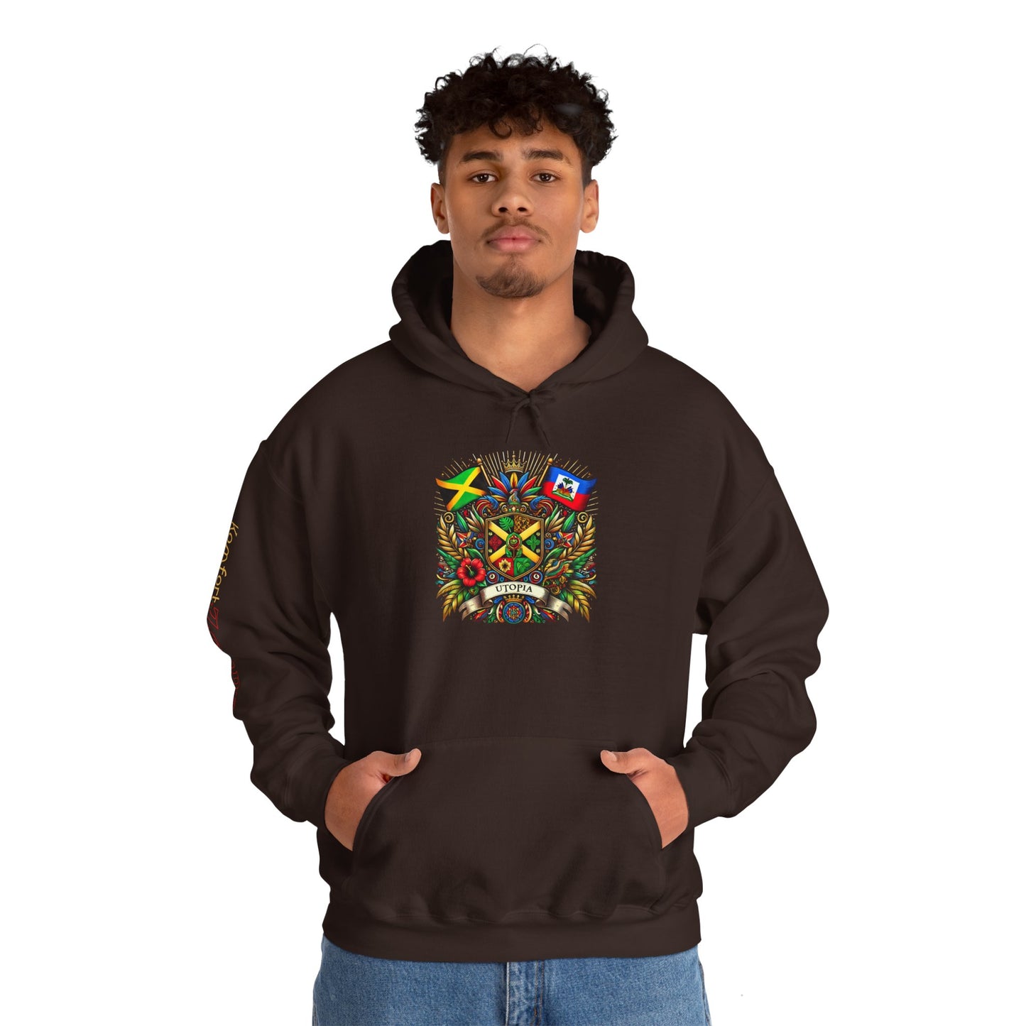 Family Crest Hooded Sweatshirt