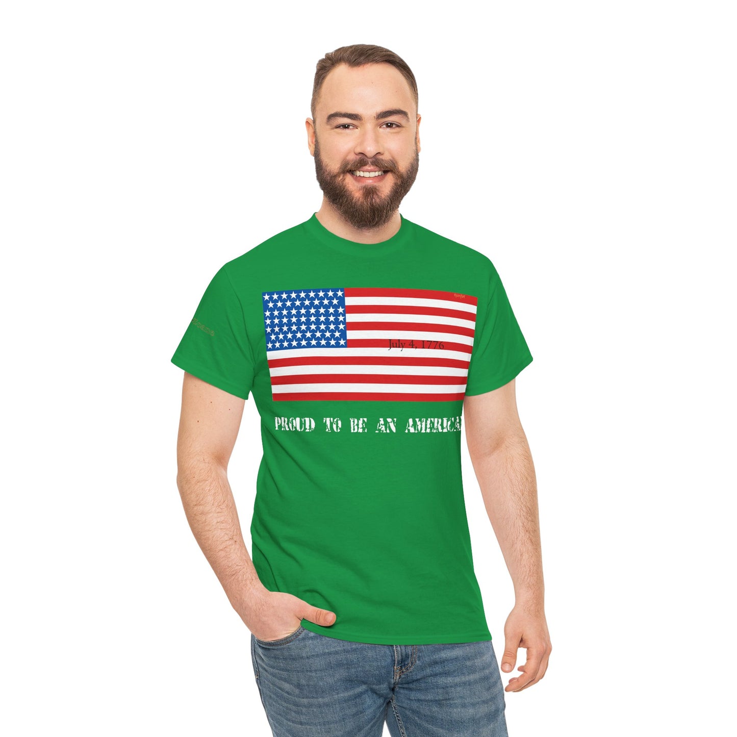 Men's or Women's American Independence T-Shirt (Dark)