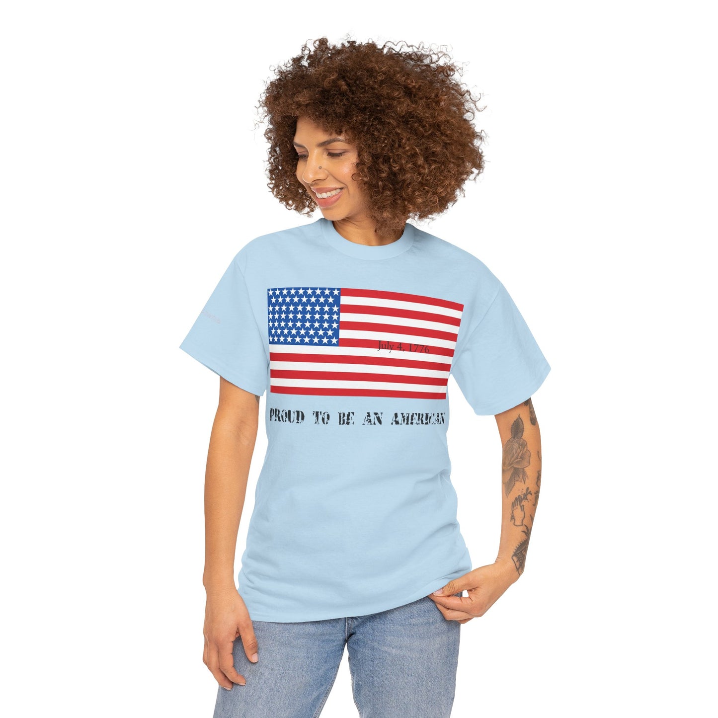 Men's or Women's American Independence T-Shirt (Light)