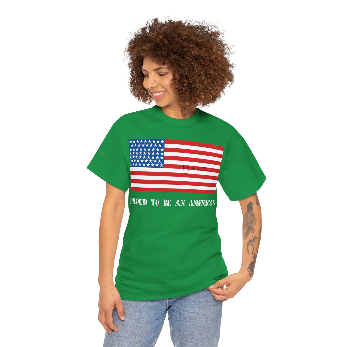 Men's or Women's American Independence T-Shirt (Dark)