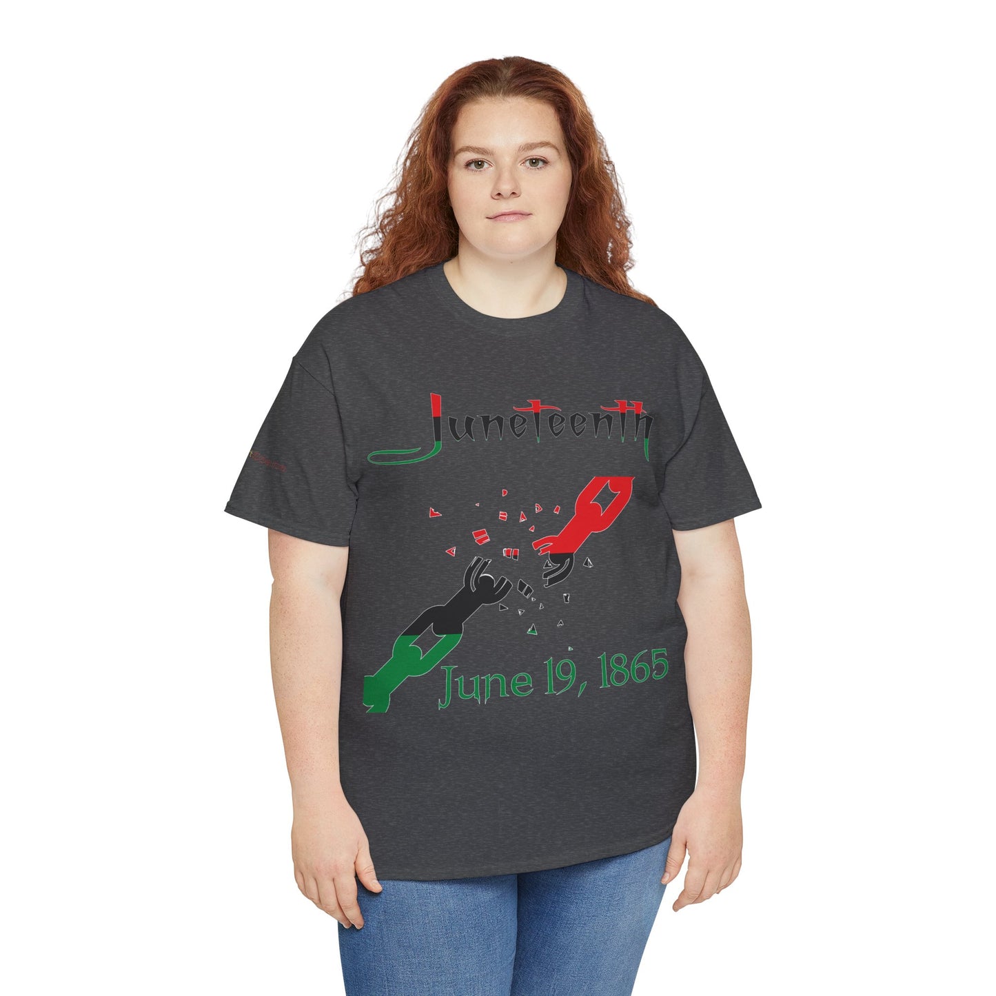 Men's or Women's Juneteenth Broken Chains T-Shirt