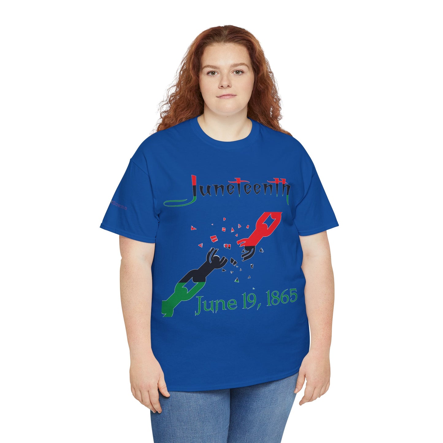 Men's or Women's Juneteenth Broken Chains T-Shirt