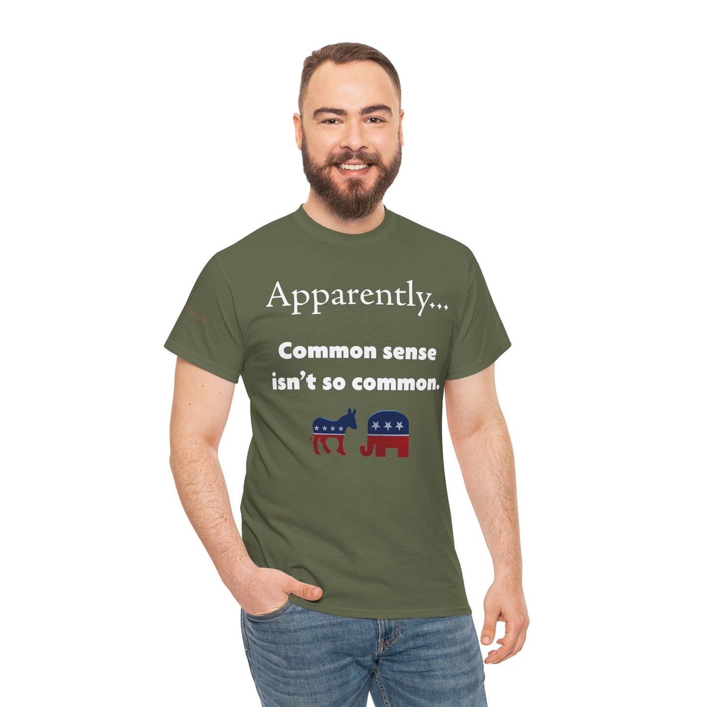 Men's or Women's Common Sense T-Shirt (Dark)