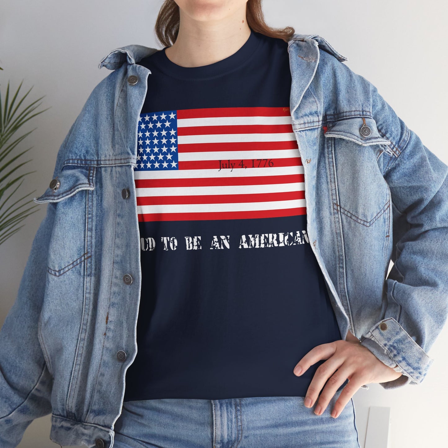 Men's or Women's American Independence T-Shirt (Dark)