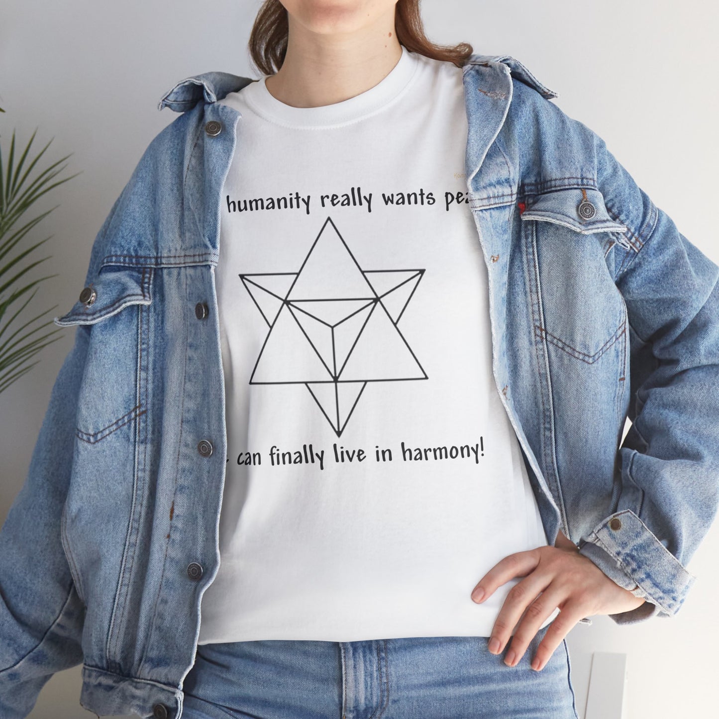 Men's or Women's Harmony Heavy Cotton T-Shirt (Light)