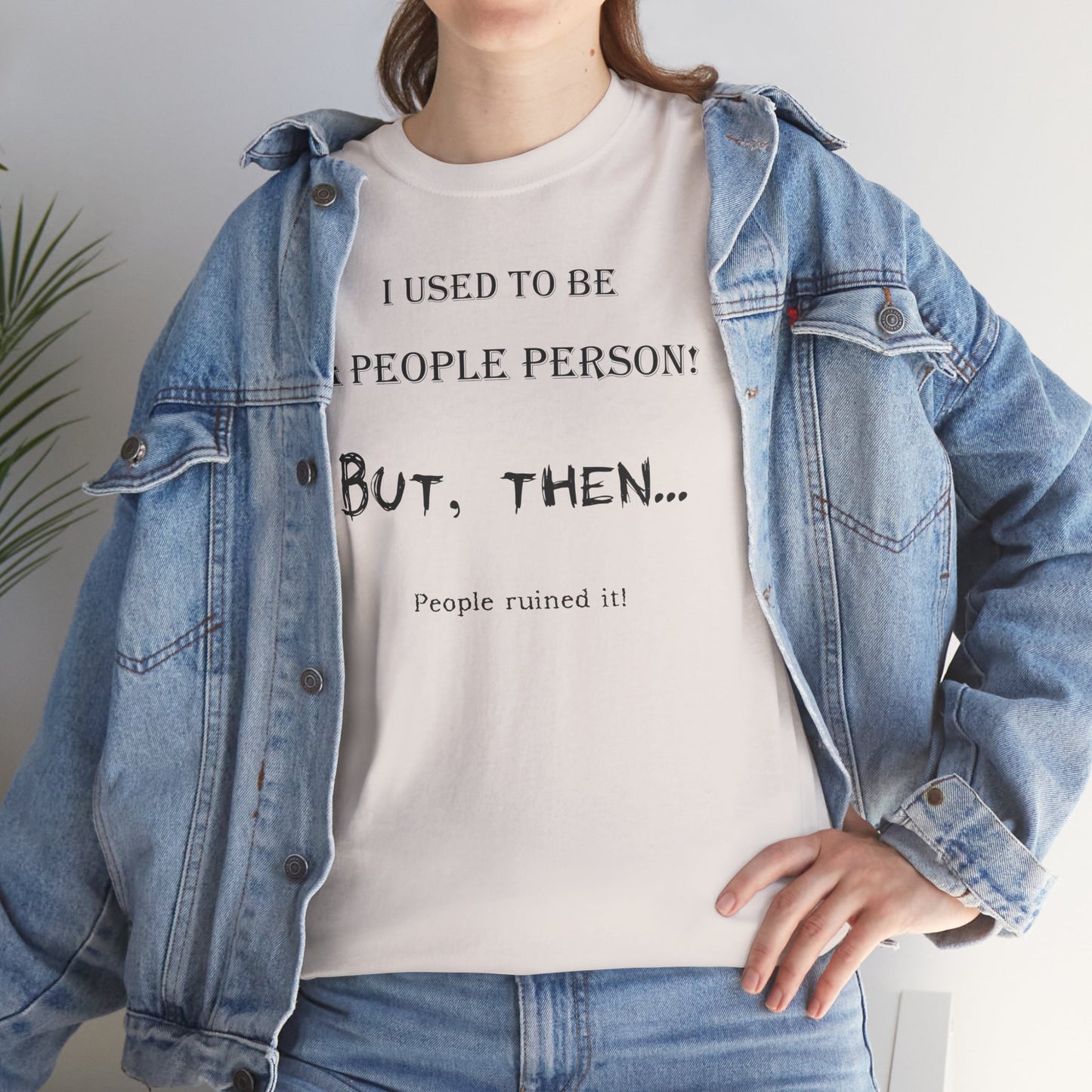 Men's or Women's People Person T-Shirt (Light)