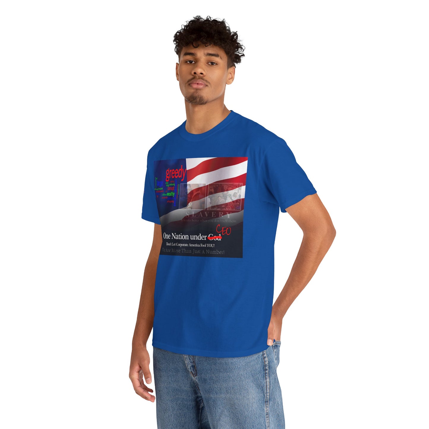 Men's or Women's Corporate Greed T-Shirt
