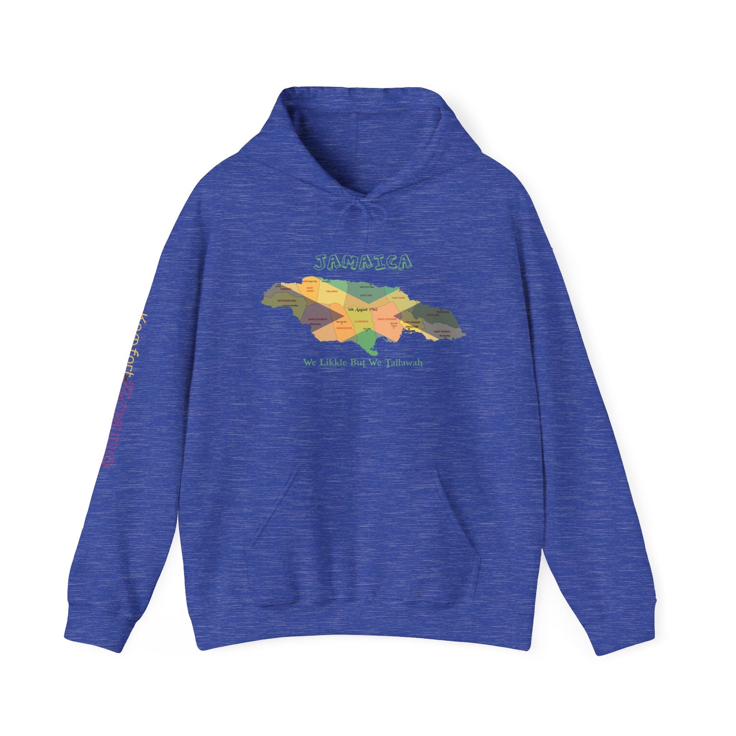 Jamaican Independence Parish Men's or Women's Hooded Sweatshirt